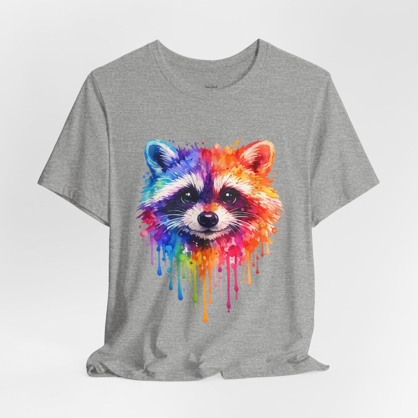 Watercolor Wildlife Raccoon T-Shirt