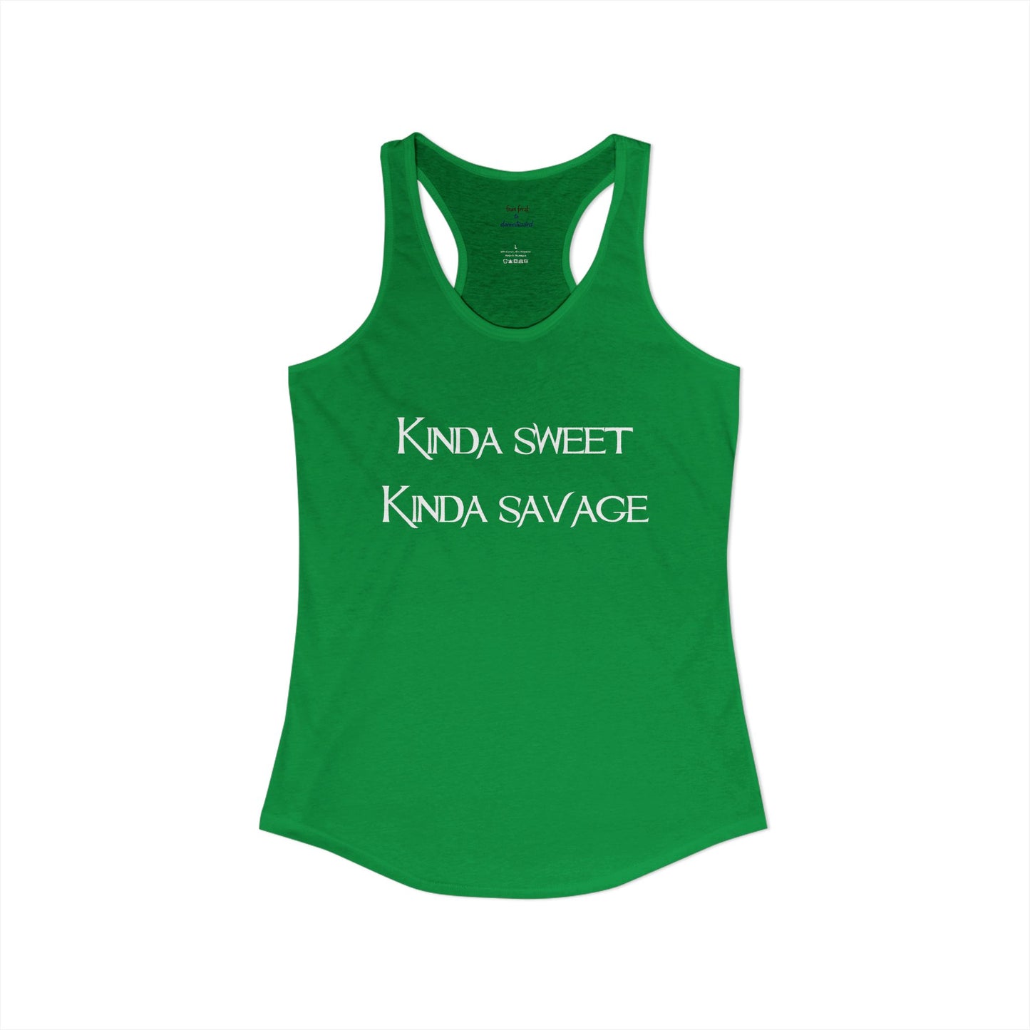 Kinda Both Racerback Tank