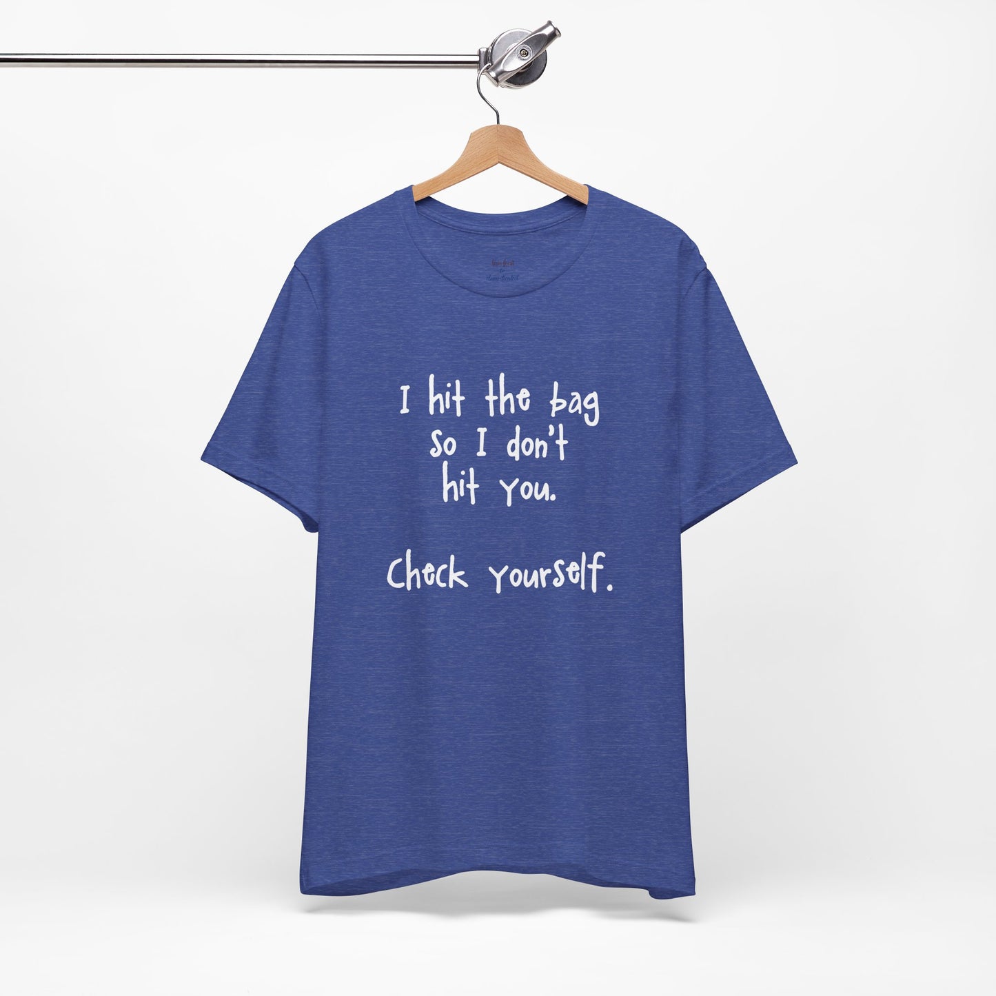 "Check Yourself" Kickboxing Tee