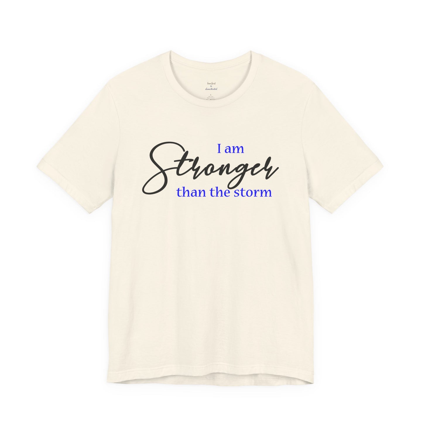 "Stronger Than The Storm" Inspirational Tee