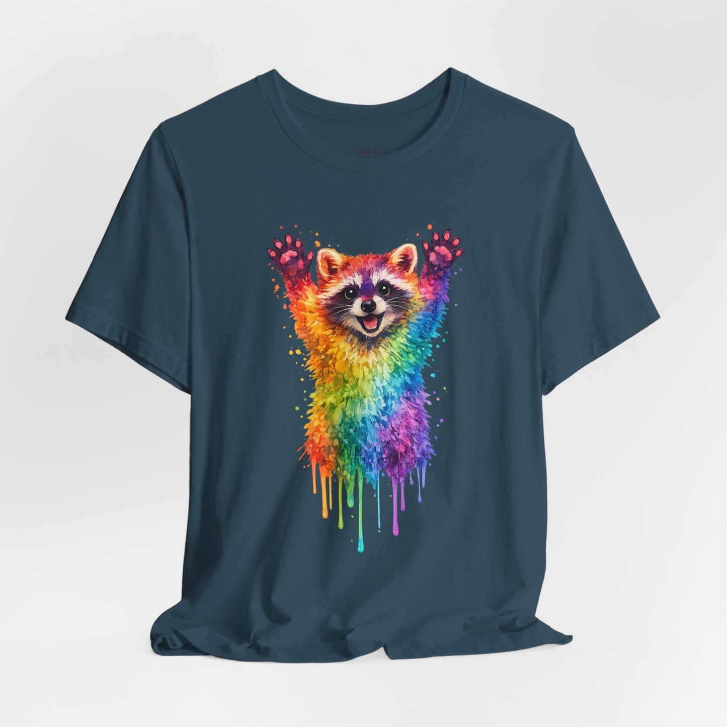 Watercolor Wildlife Raccoon T-Shirt