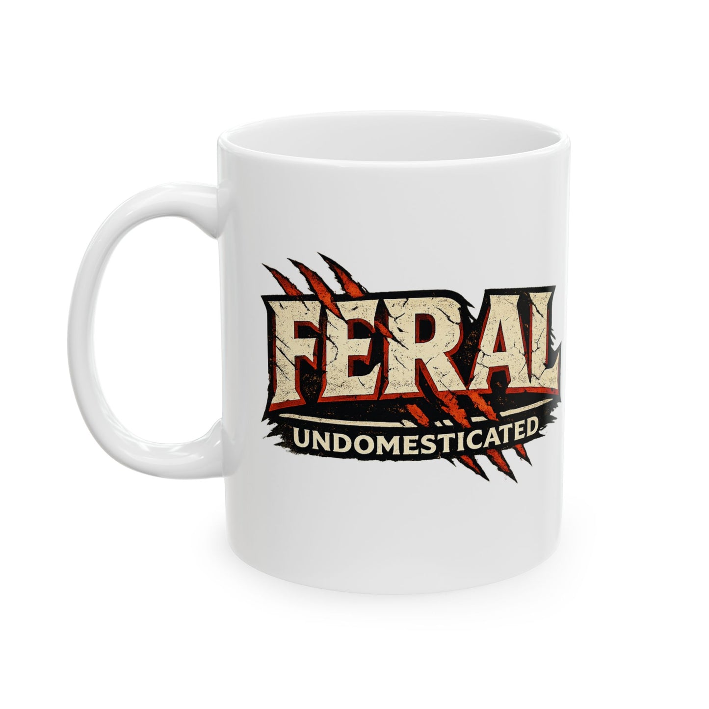 "Feral" Ceramic Mug  (11oz & 15oz)