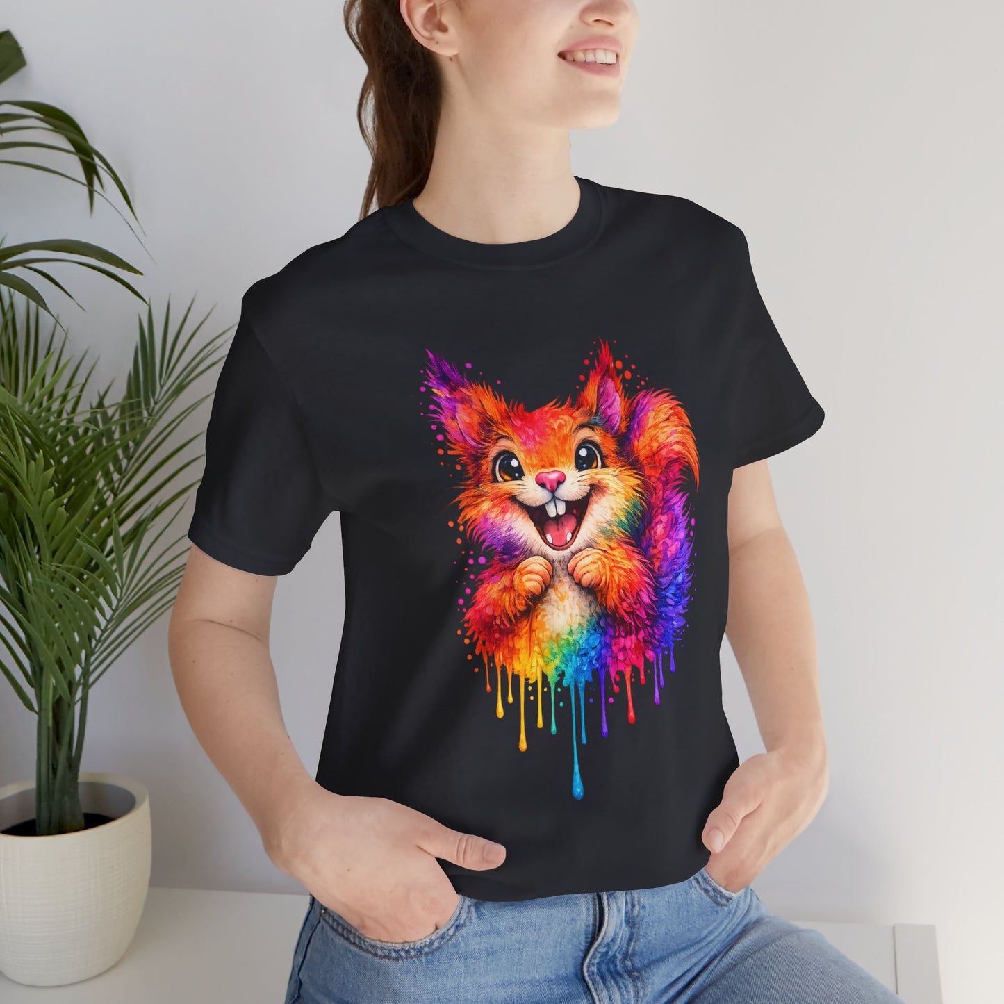 Watercolor Wildlife Squirrel T-Shirt