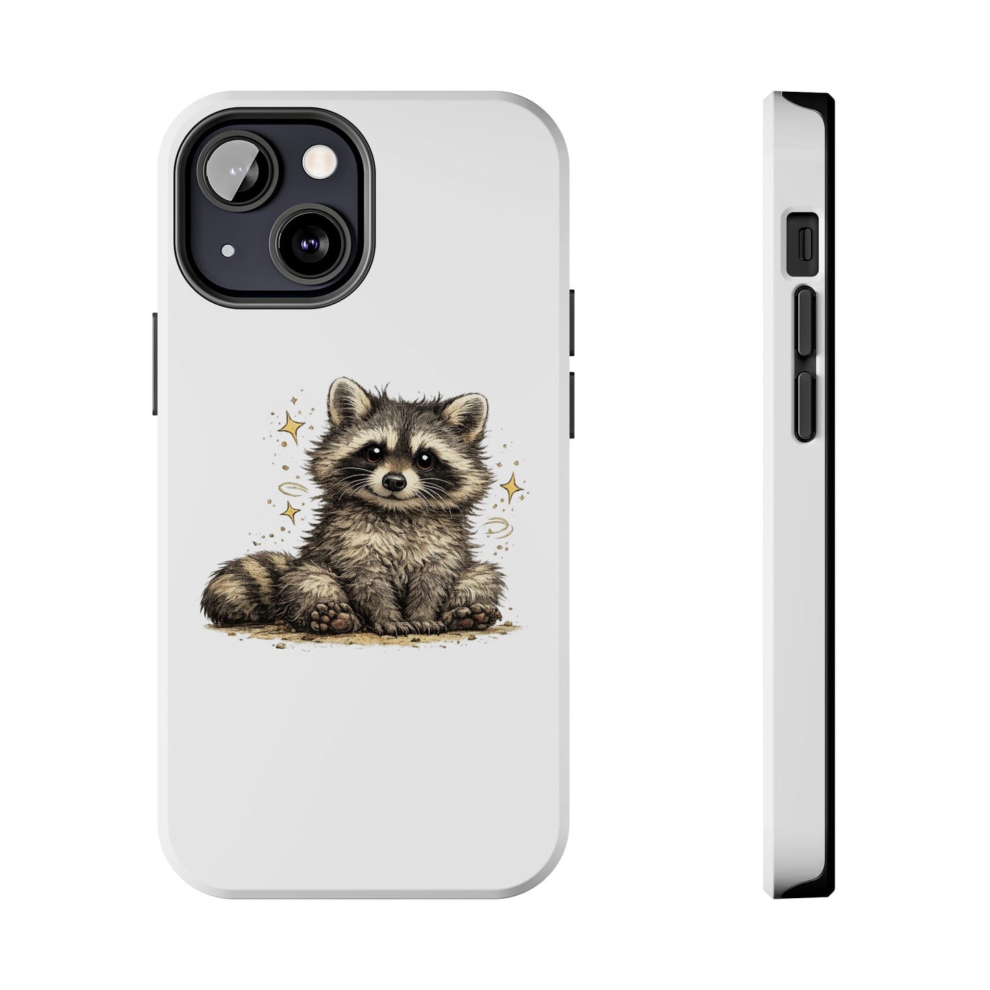 Sweet & Savage Raccoon Phone Case — Tough & Cute Protective Phone Cover