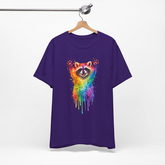 Watercolor Wildlife Raccoon T-Shirt