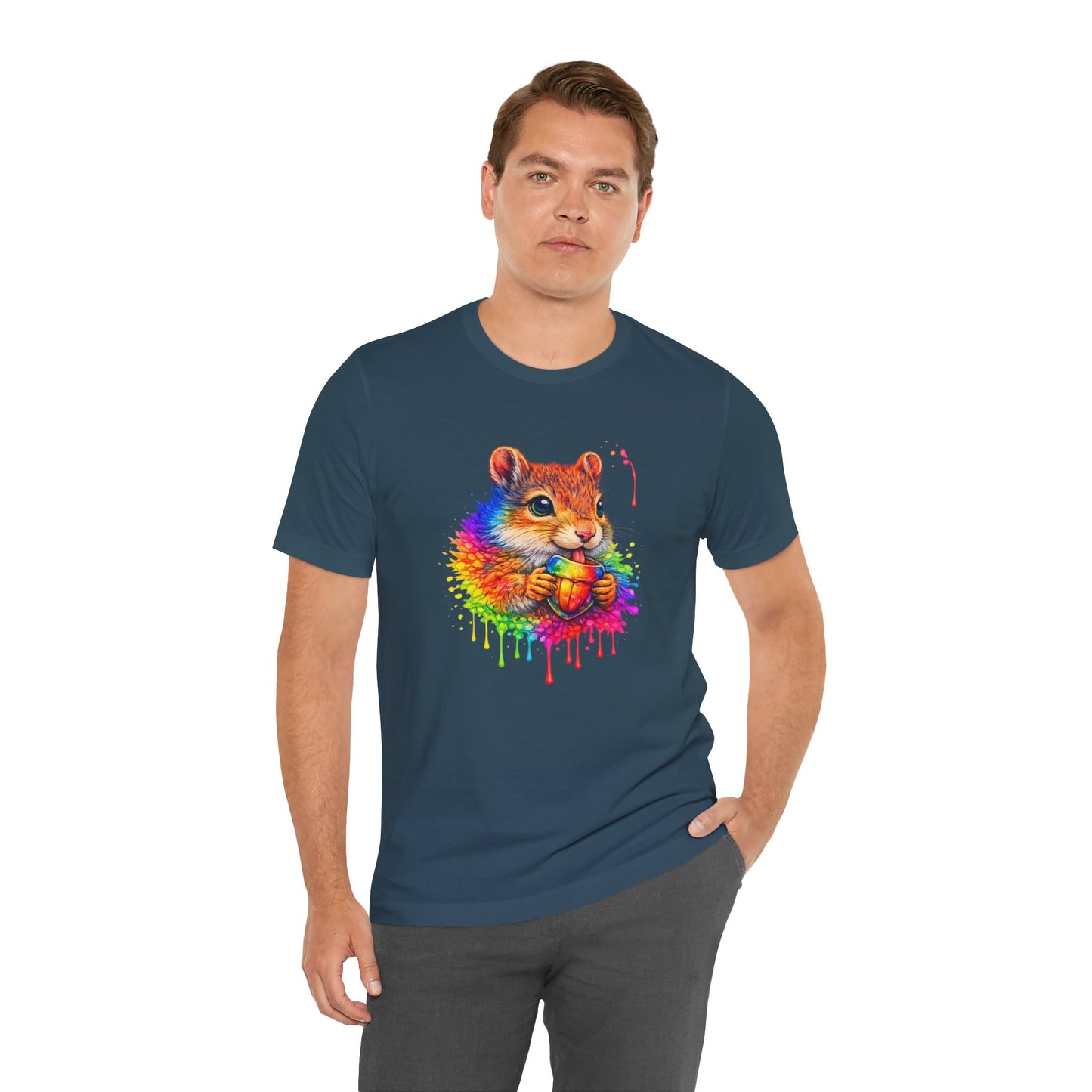Watercolor Wildlife Squirrel T-Shirt