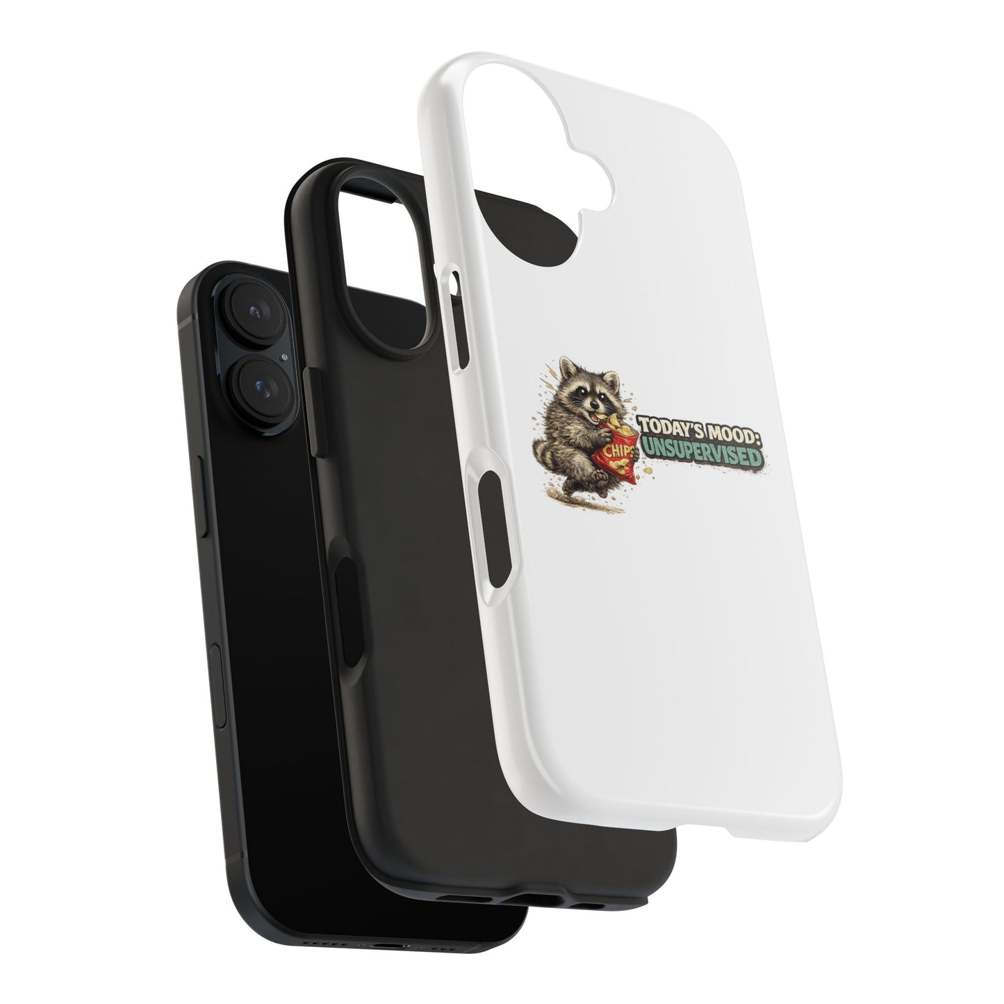 Today's Mood Raccoon Phone Case — Tough & Cute Protective Phone Cover