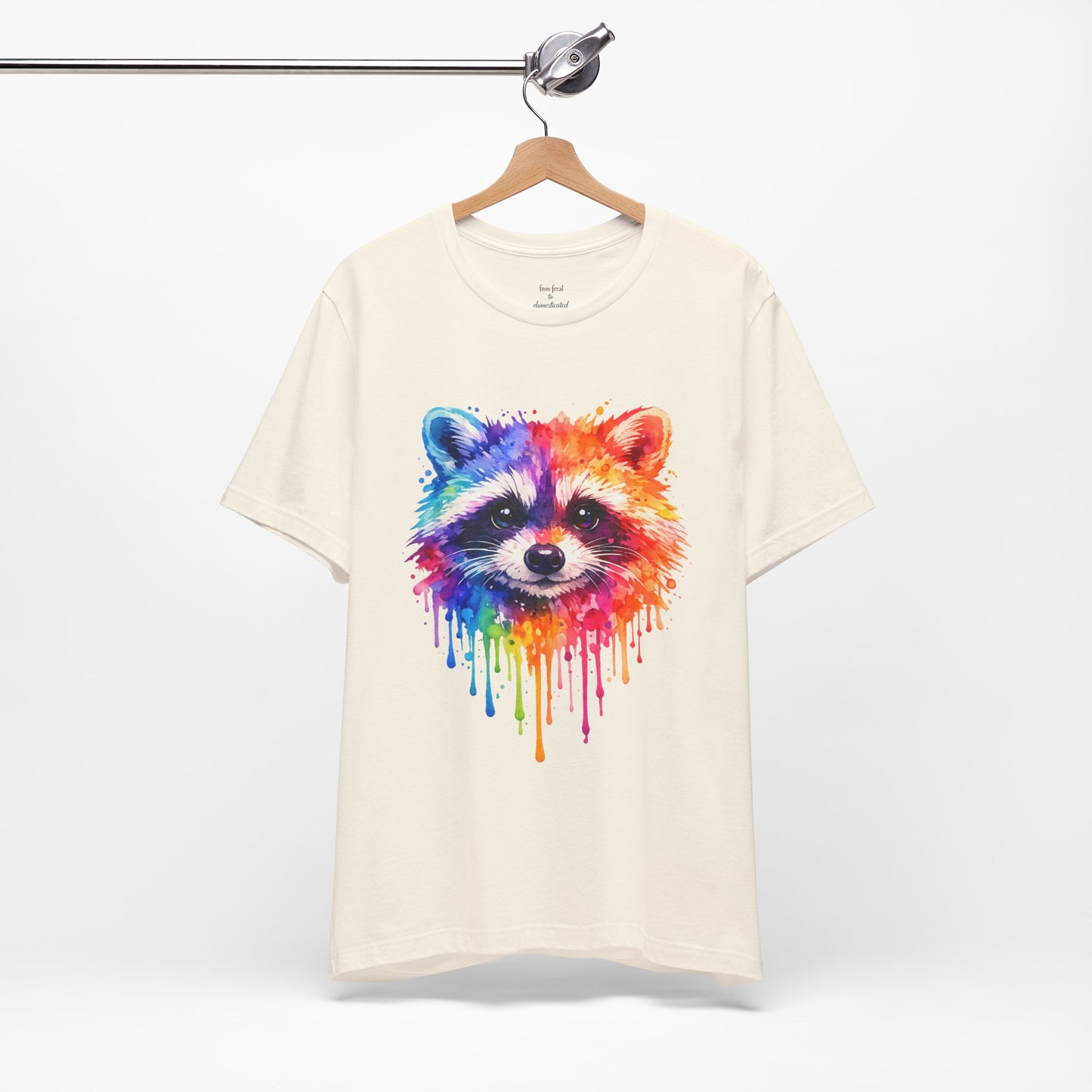 Watercolor Wildlife Raccoon T-Shirt
