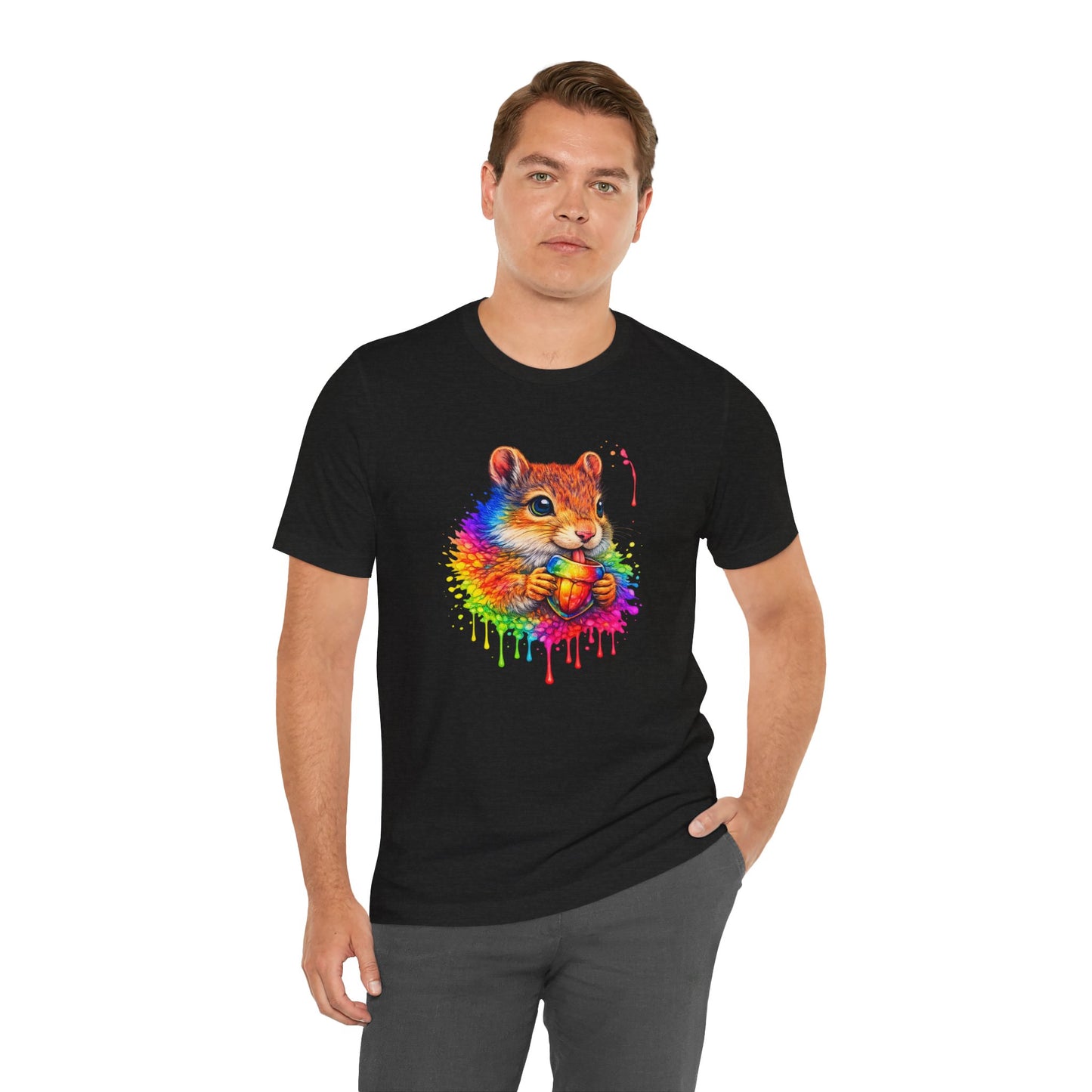 Watercolor Wildlife Squirrel T-Shirt