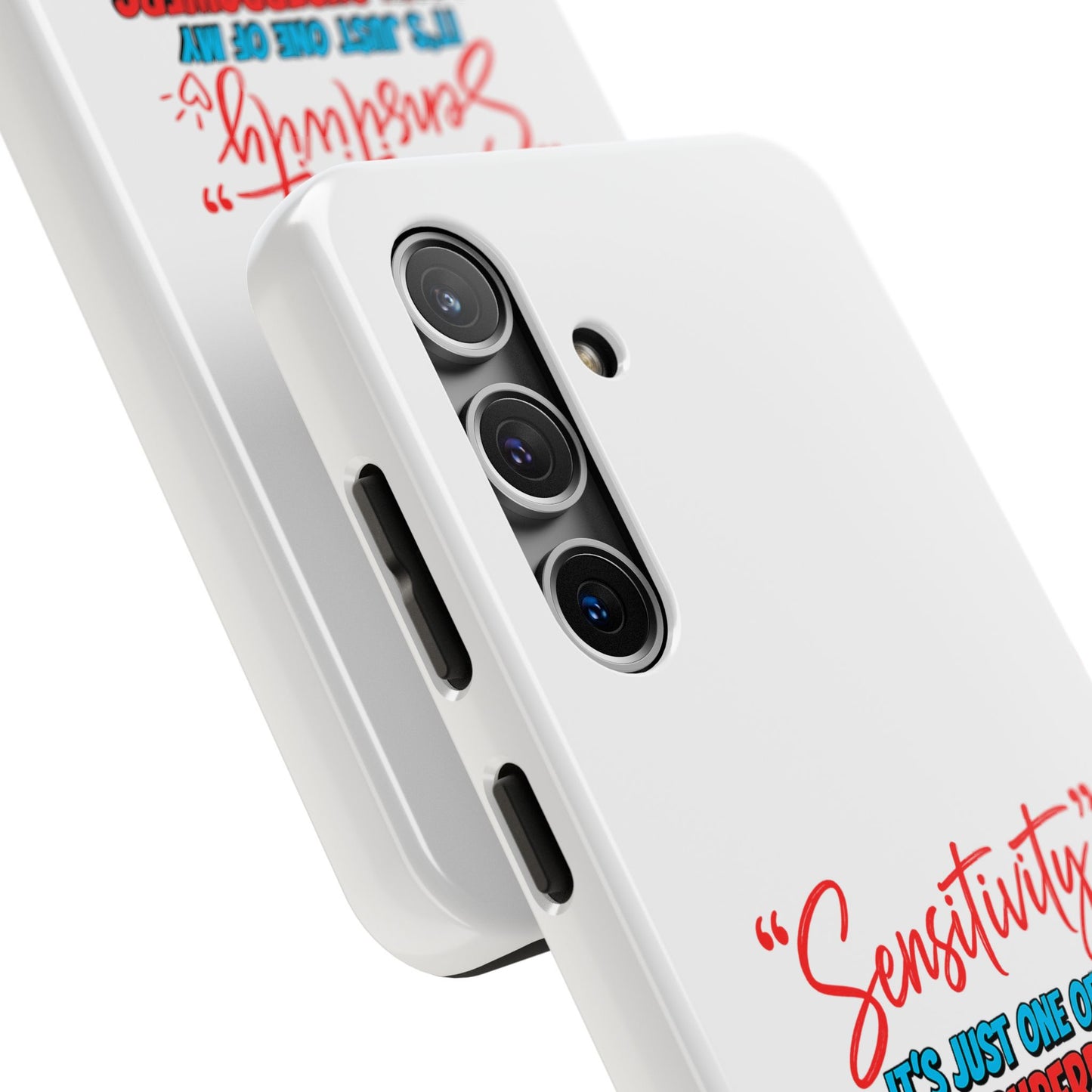 "Sensitivity: it’s just one of my many superpowers” Protective Phone Cover