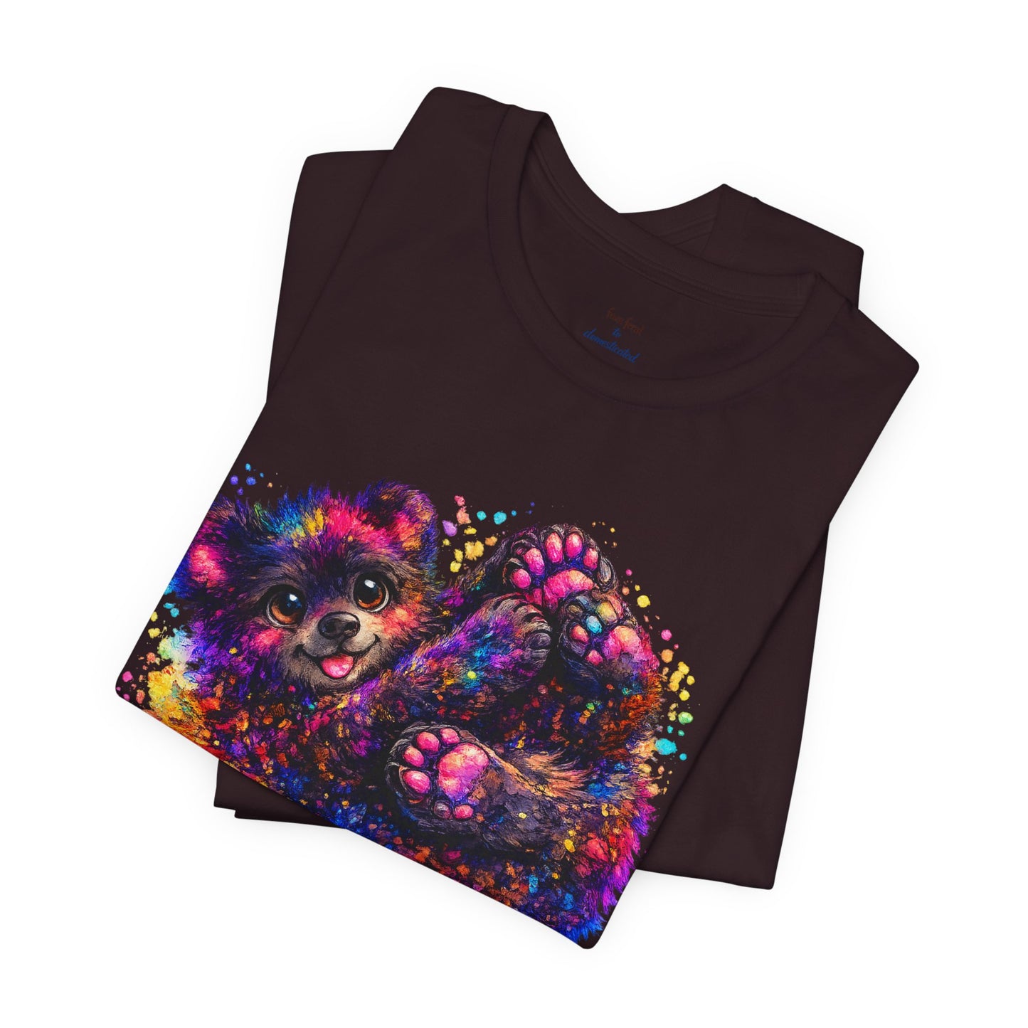 Watercolor Wildlife Bear Cub T-Shirt
