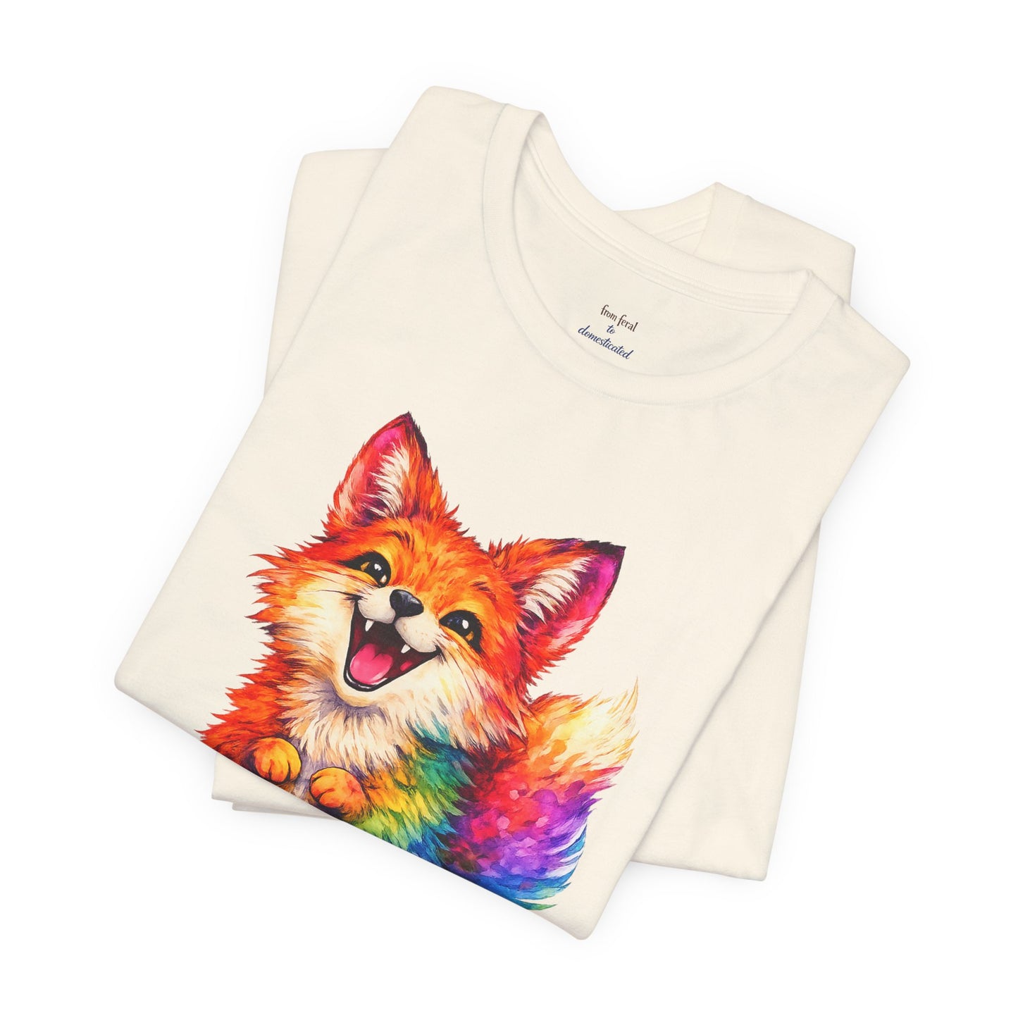 Watercolor Wildlife Fox T-Shirt