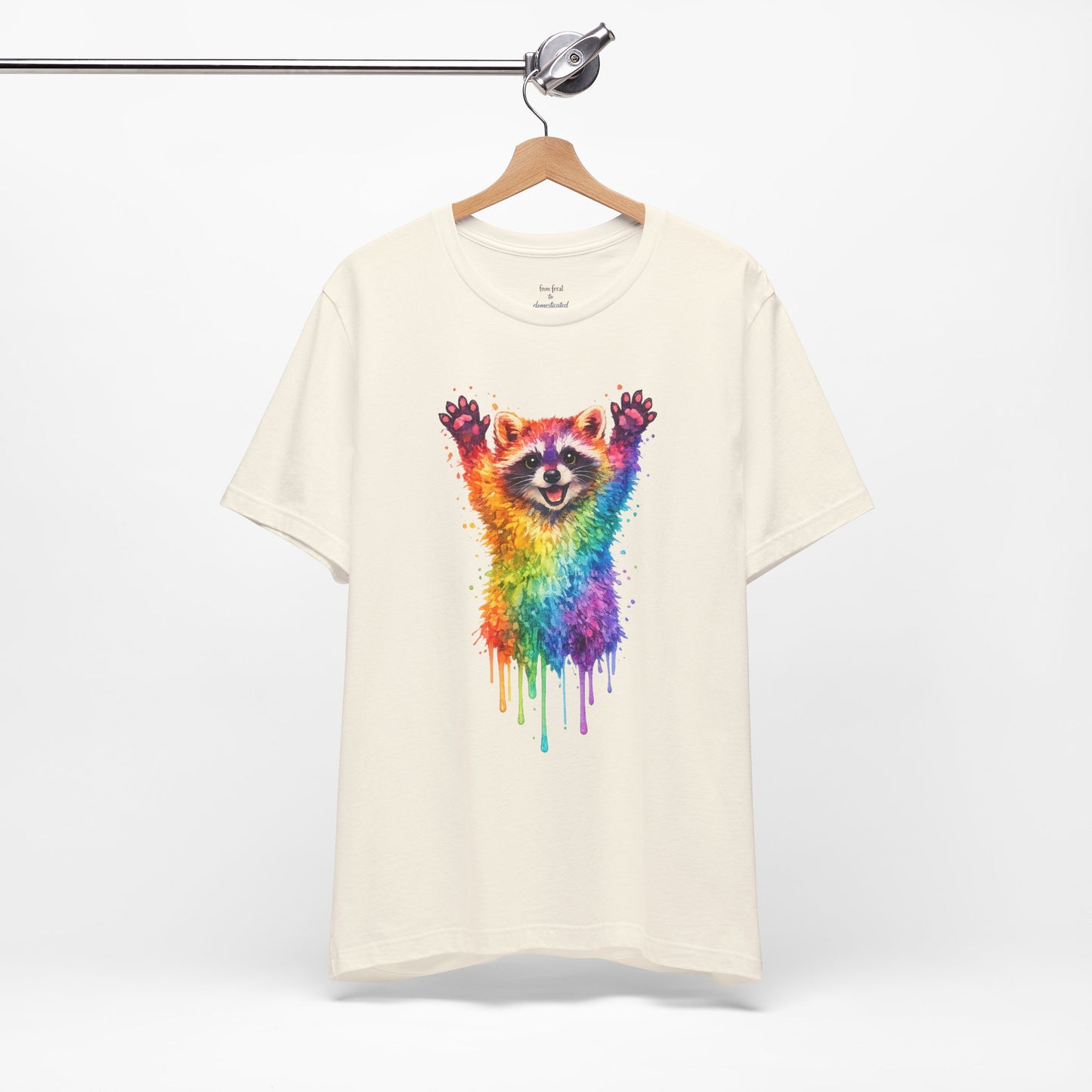 Watercolor Wildlife Raccoon T-Shirt