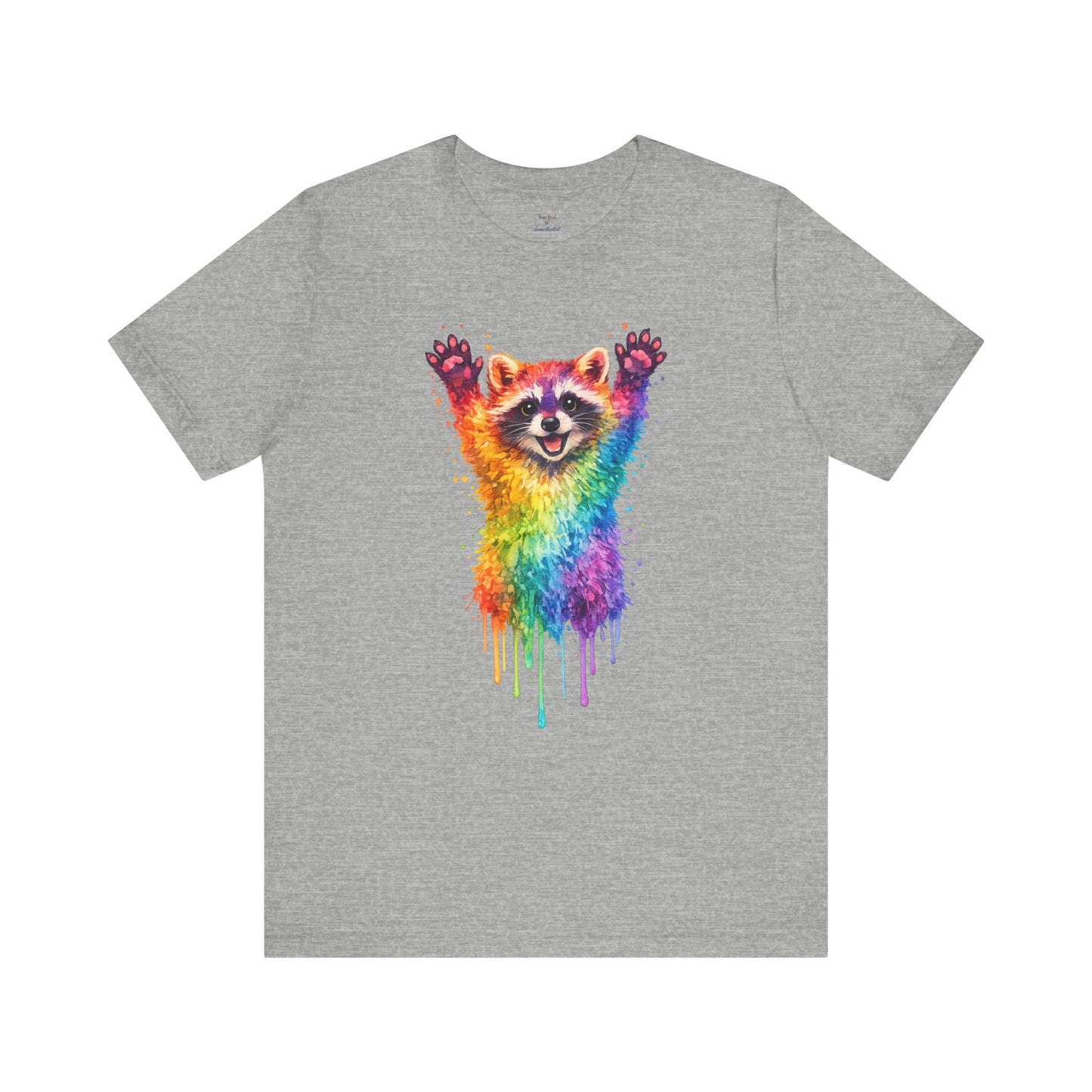 Watercolor Wildlife Raccoon T-Shirt