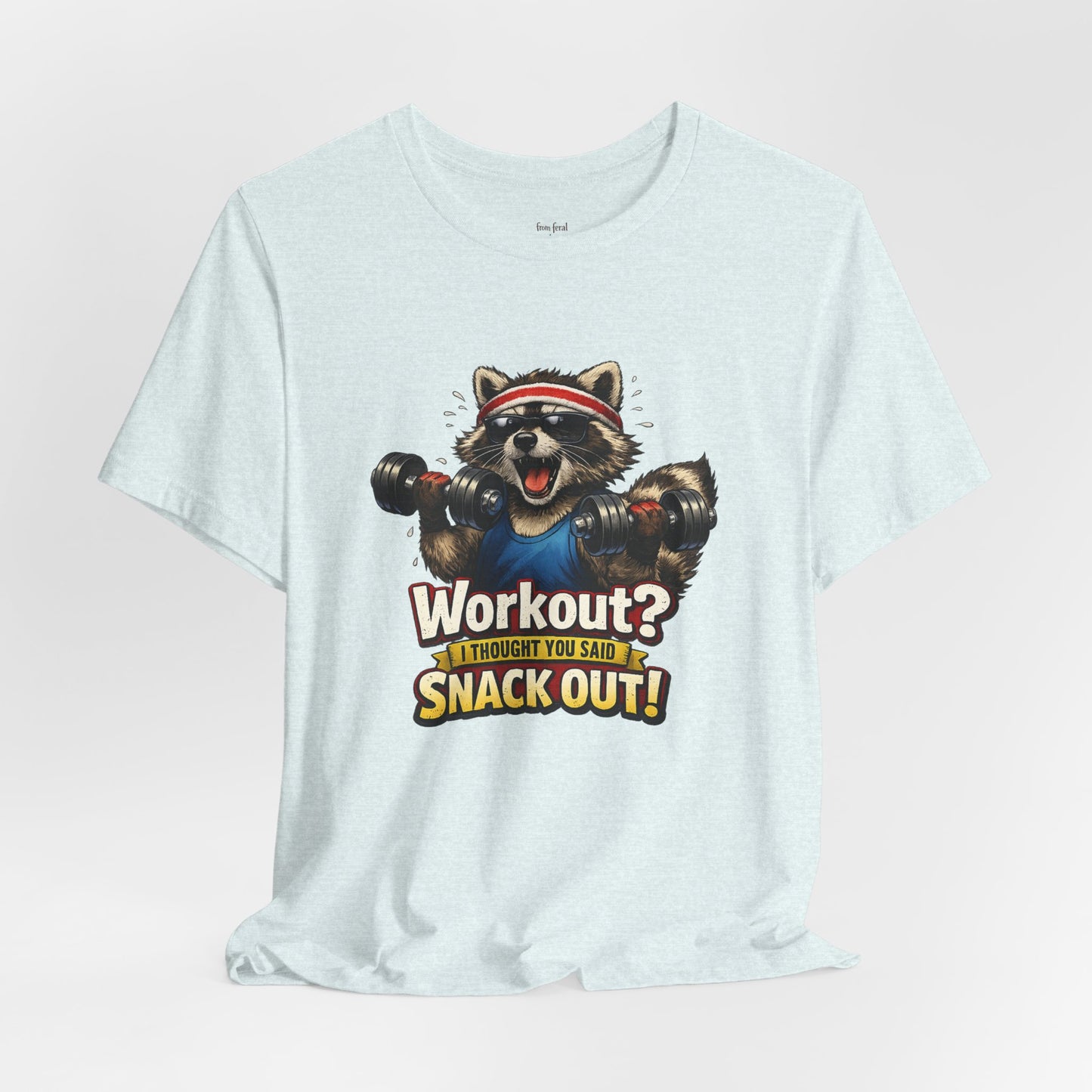 Snack Out Raccoon T-shirt