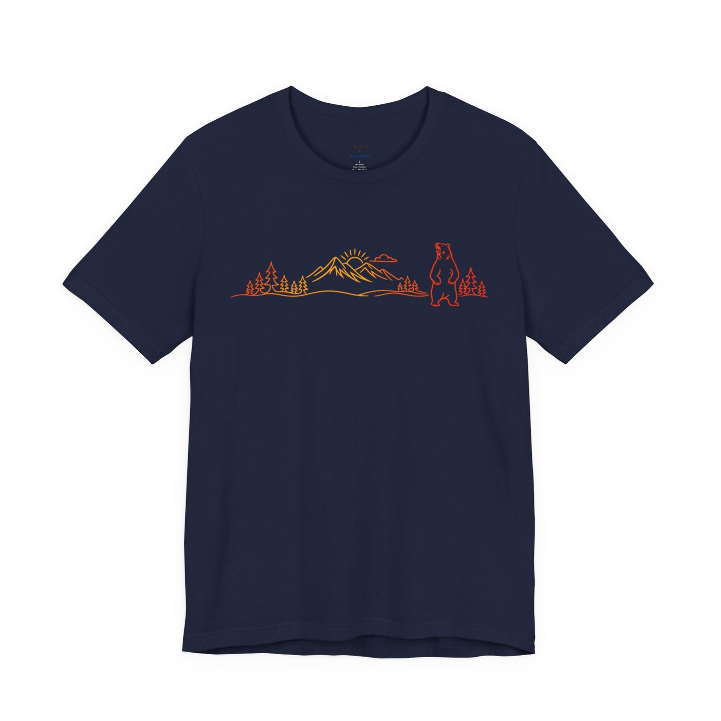 Standing Bear Mountain Scene Tee