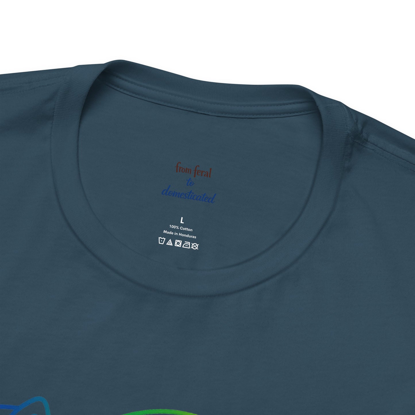 Raccoon Tee — Minimal Line Raccoon Scenic Graphic T-Shirt