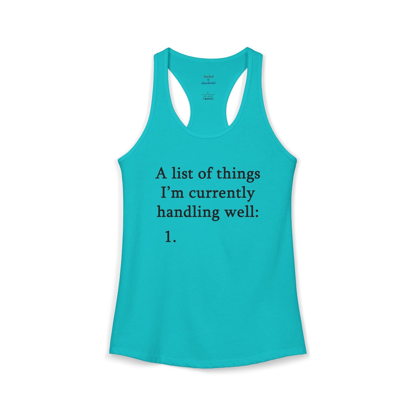 A List Racerback Tank