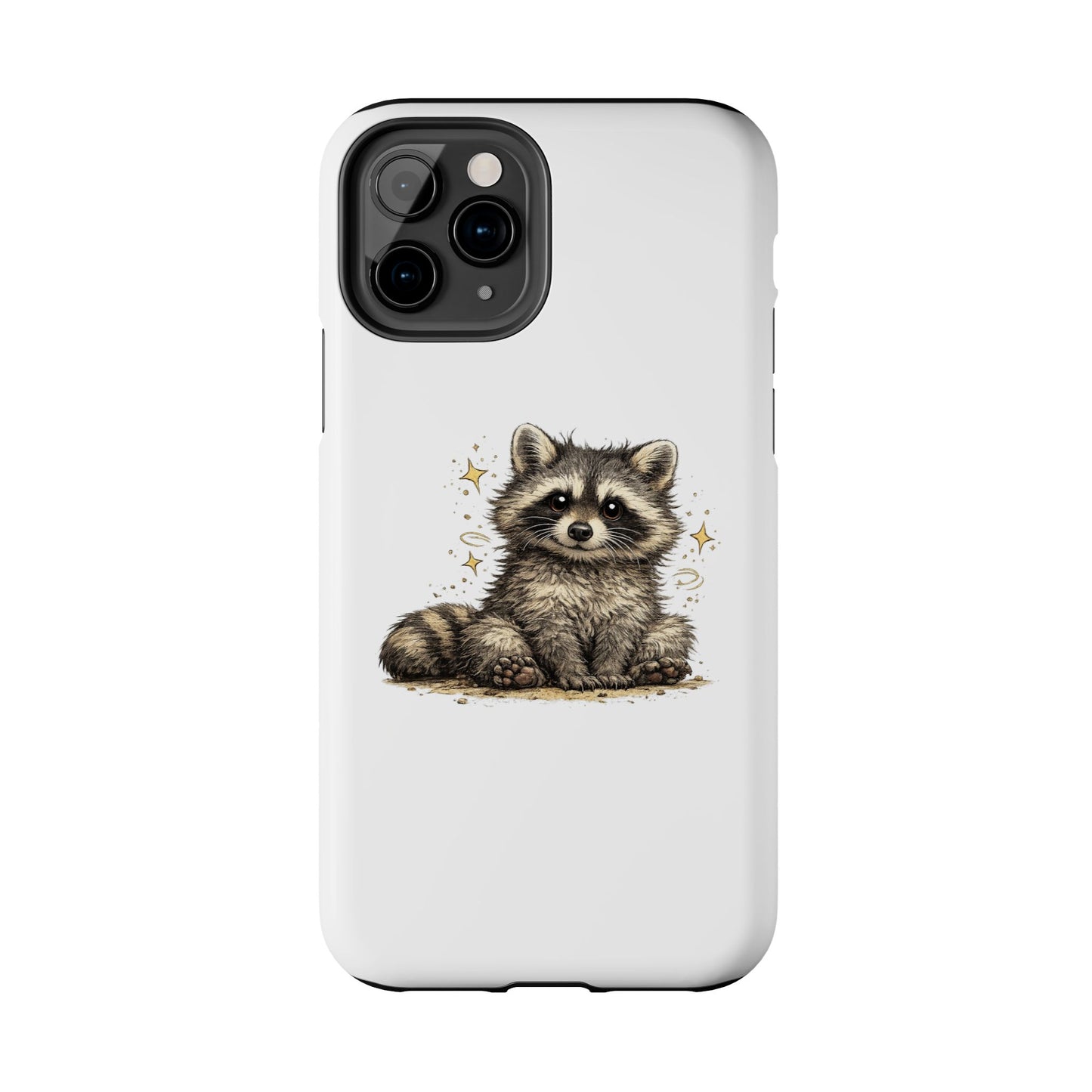 Sweet & Savage Raccoon Phone Case — Tough & Cute Protective Phone Cover