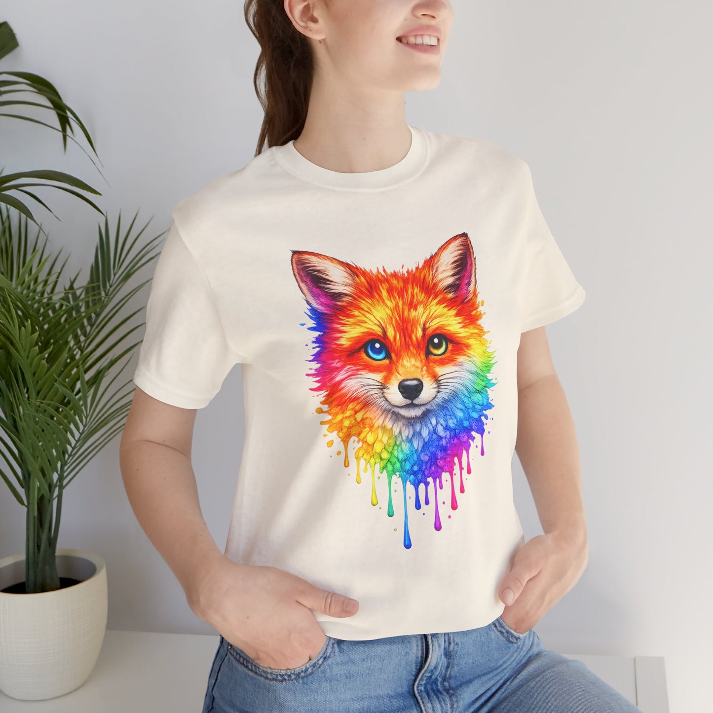 Watercolor Wildlife Fox T-Shirt