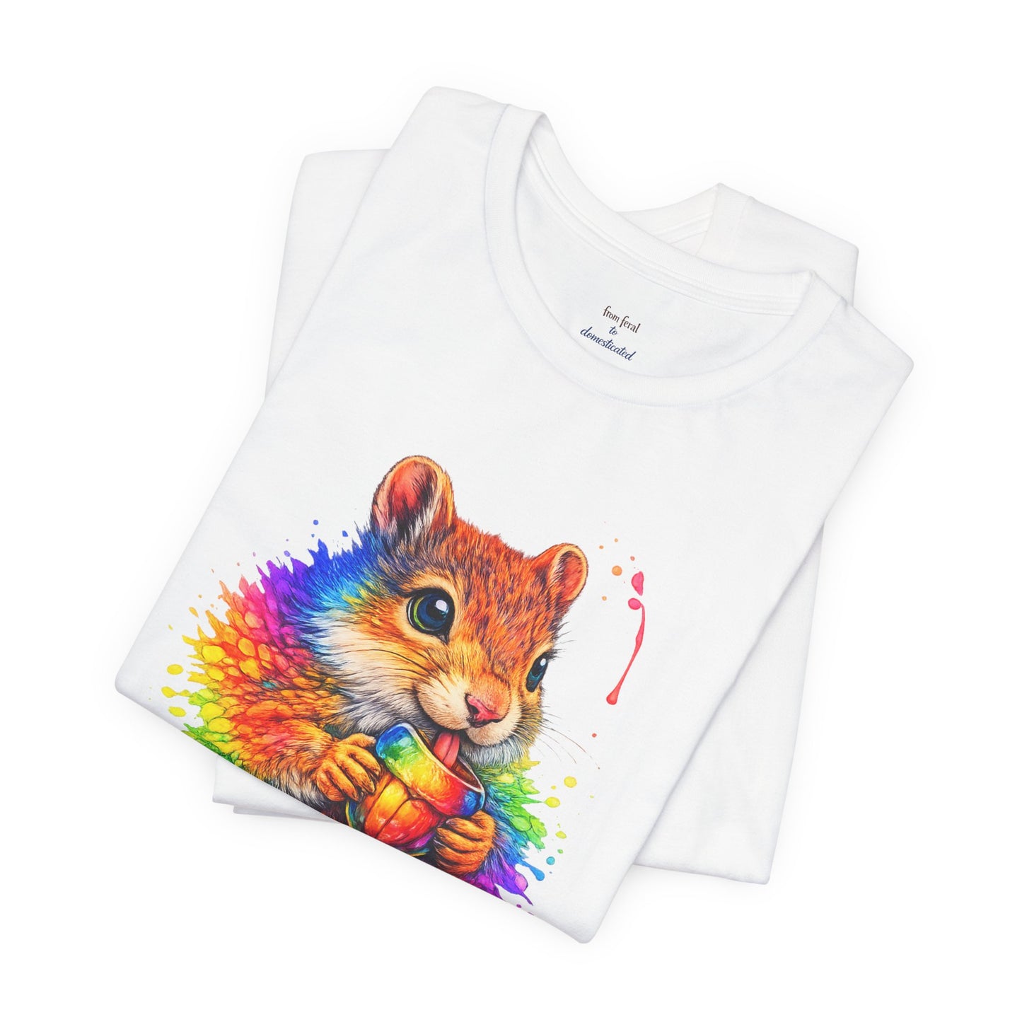 Watercolor Wildlife Squirrel T-Shirt