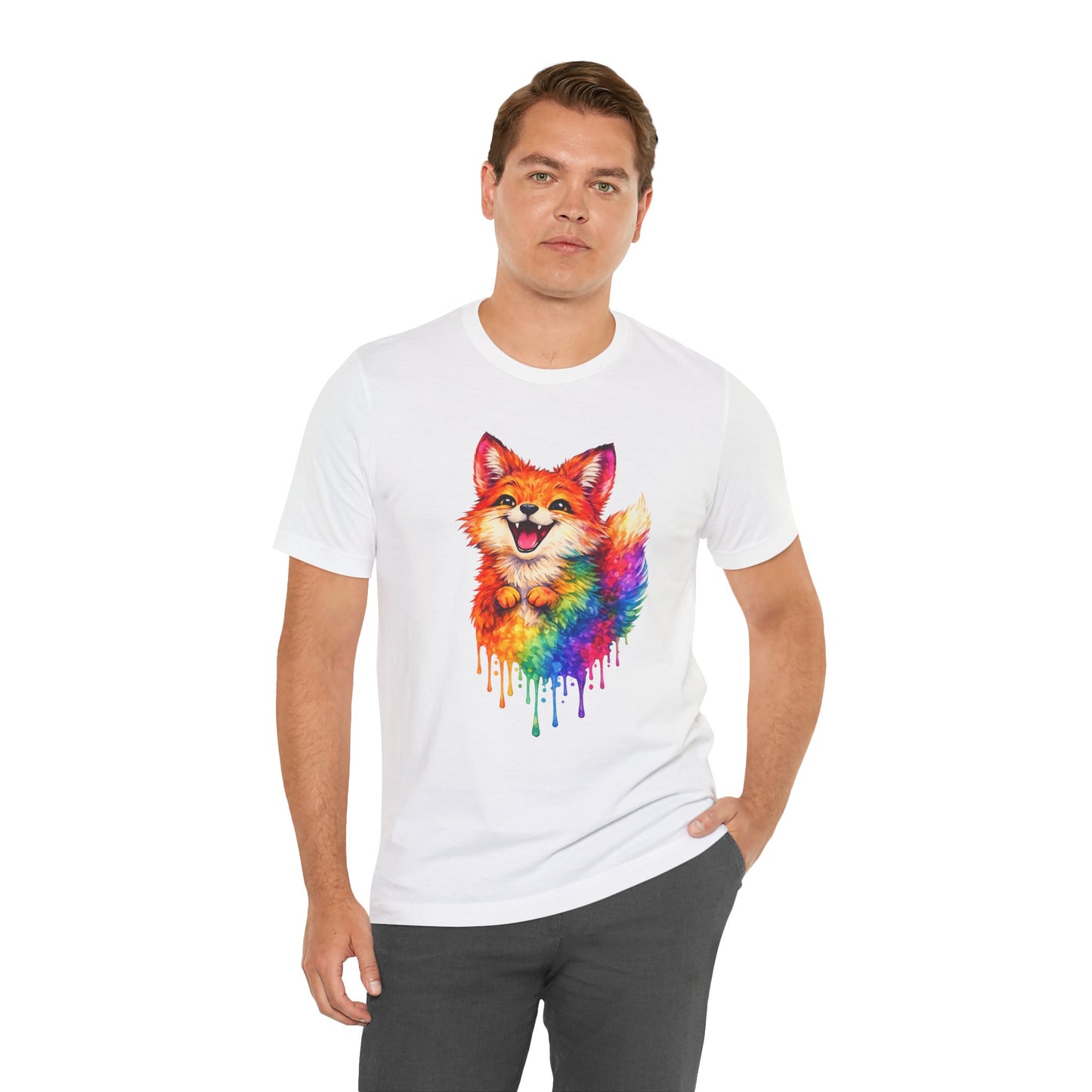 Watercolor Wildlife Fox T-Shirt