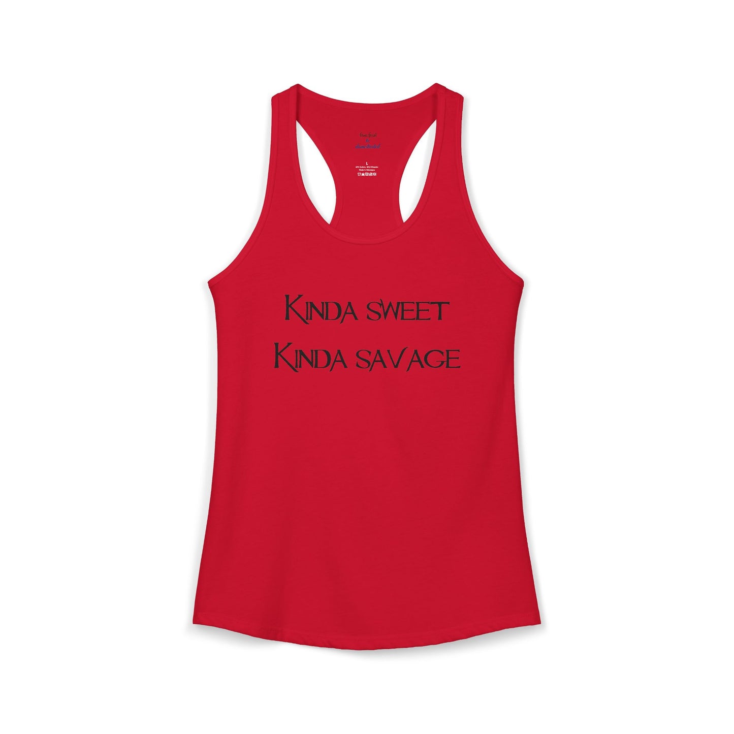 Kinda Both Racerback Tank