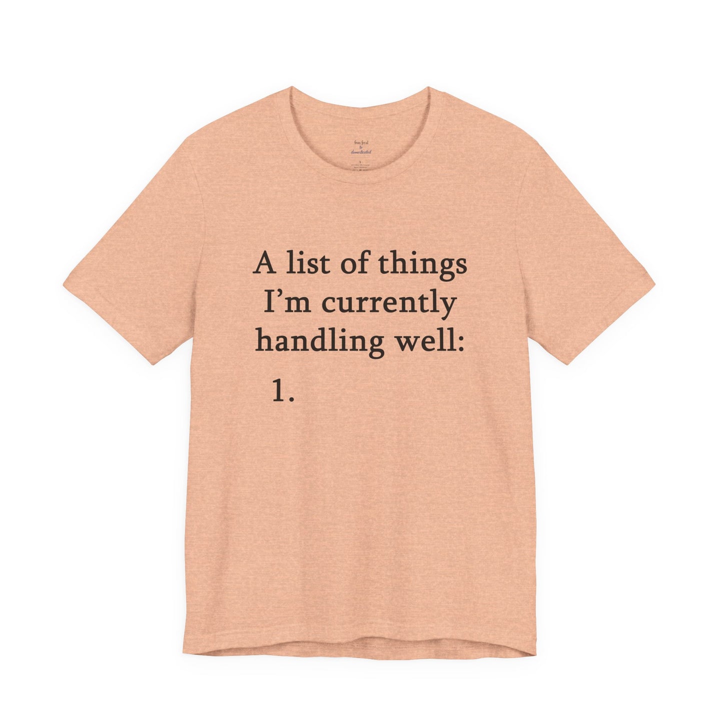 A List Tee
