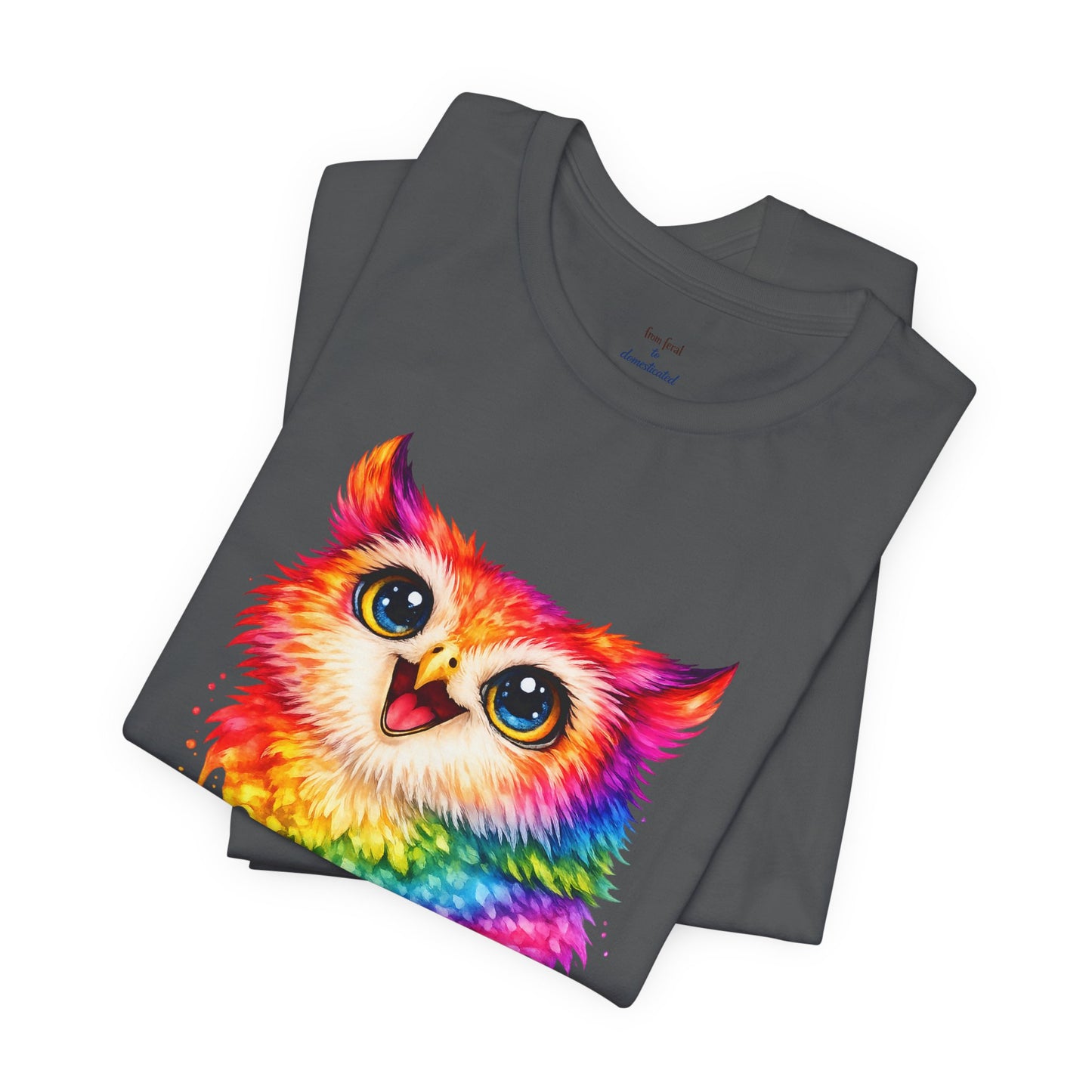 Watercolor Wildlife Owl T-Shirt