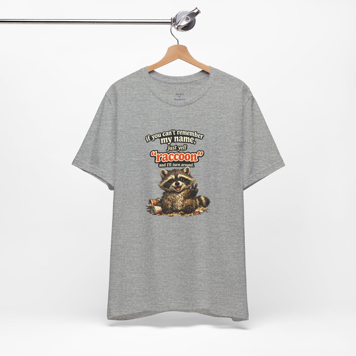 Yell Raccoon T-shirt