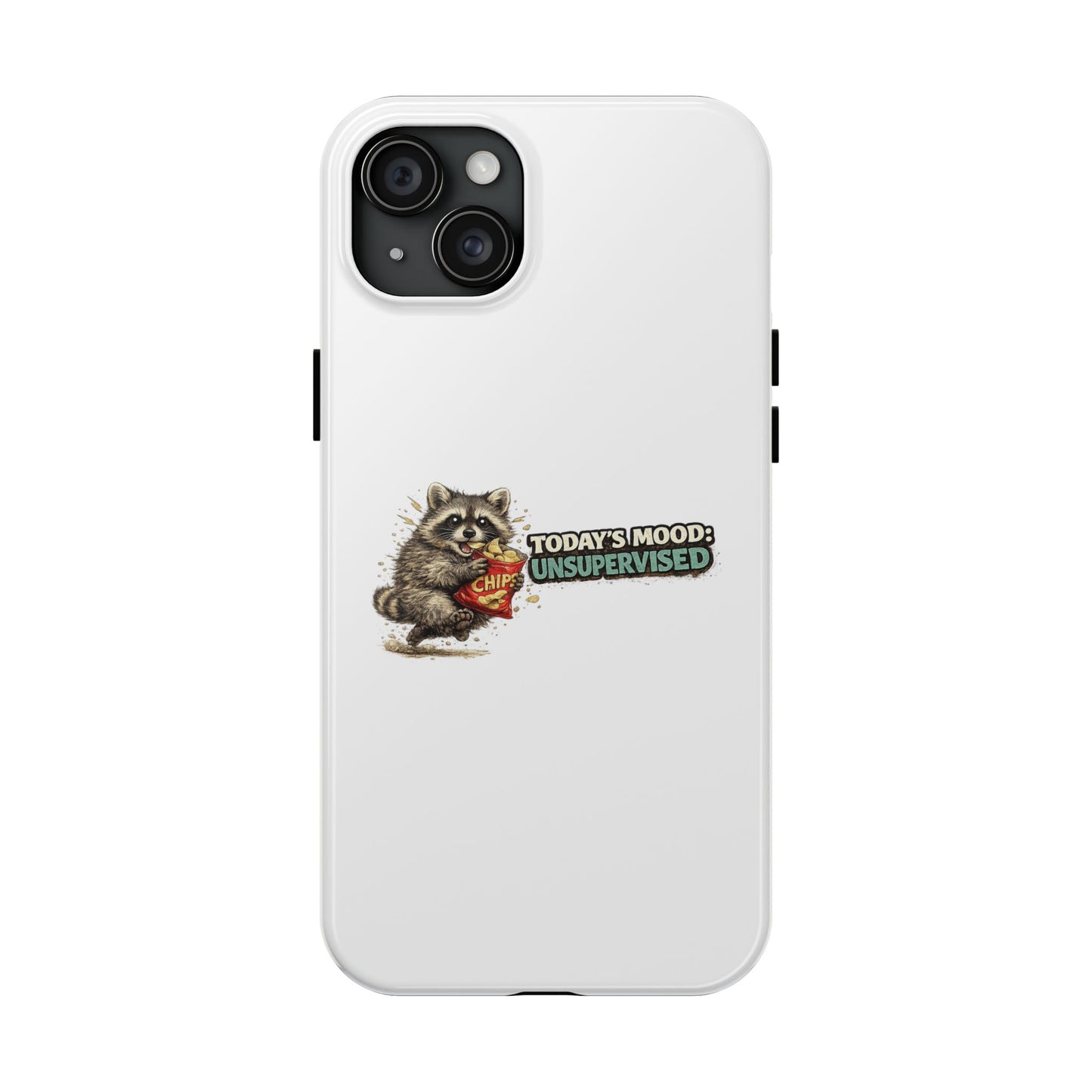 Today's Mood Raccoon Phone Case — Tough & Cute Protective Phone Cover