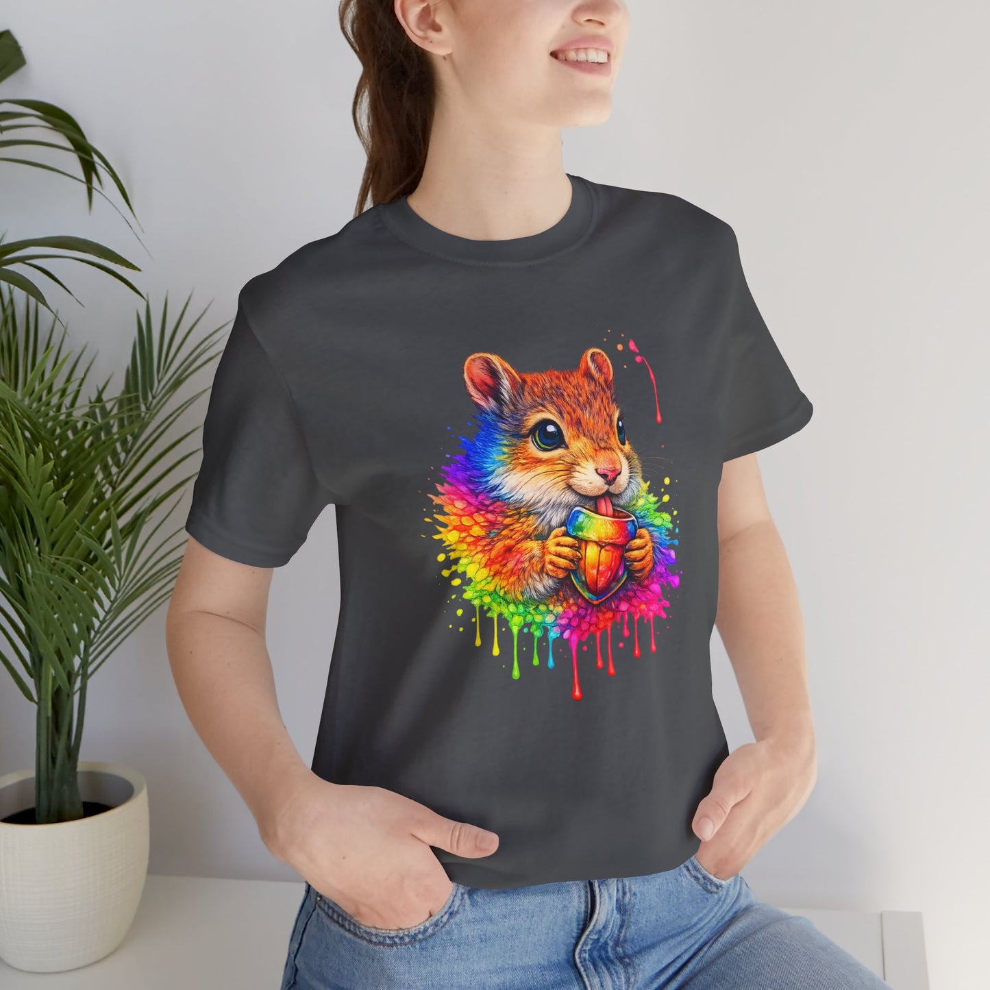 Watercolor Wildlife Squirrel T-Shirt
