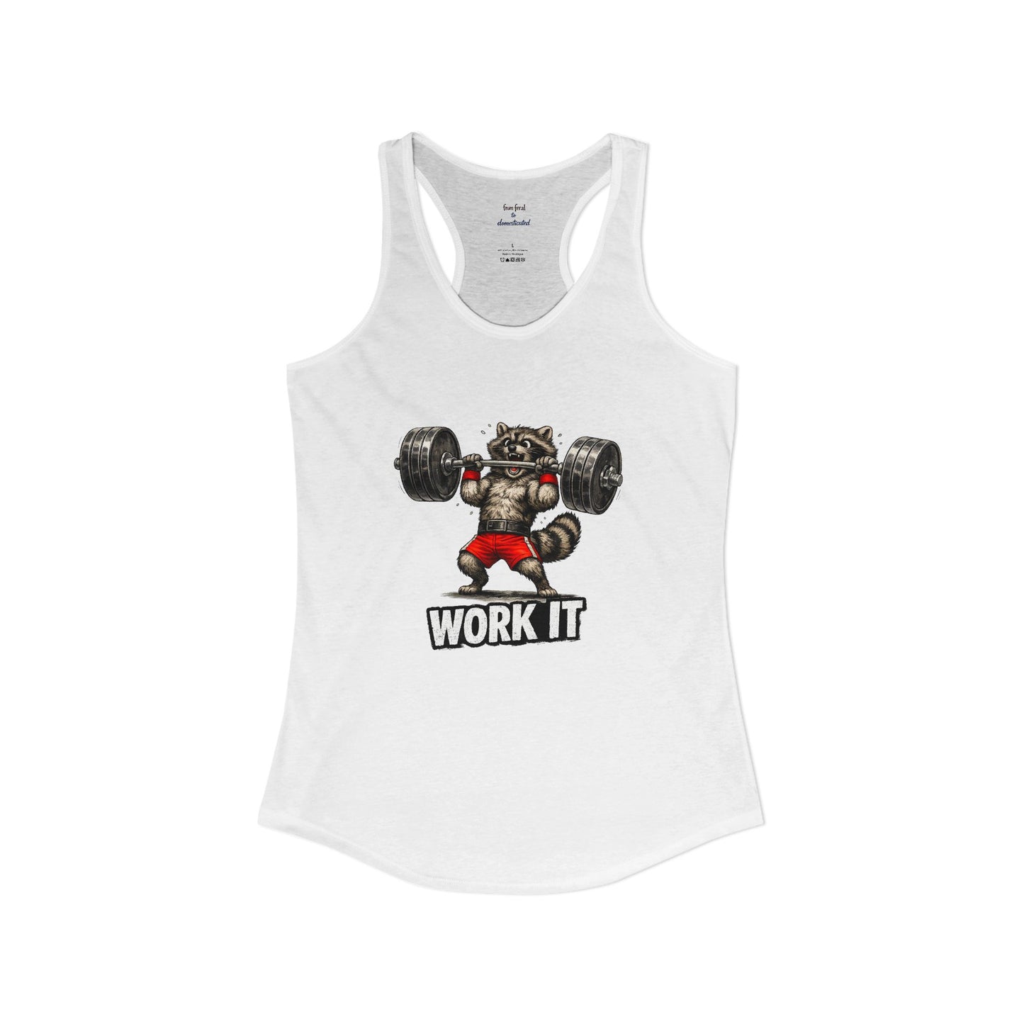 Work It Racerback Tank