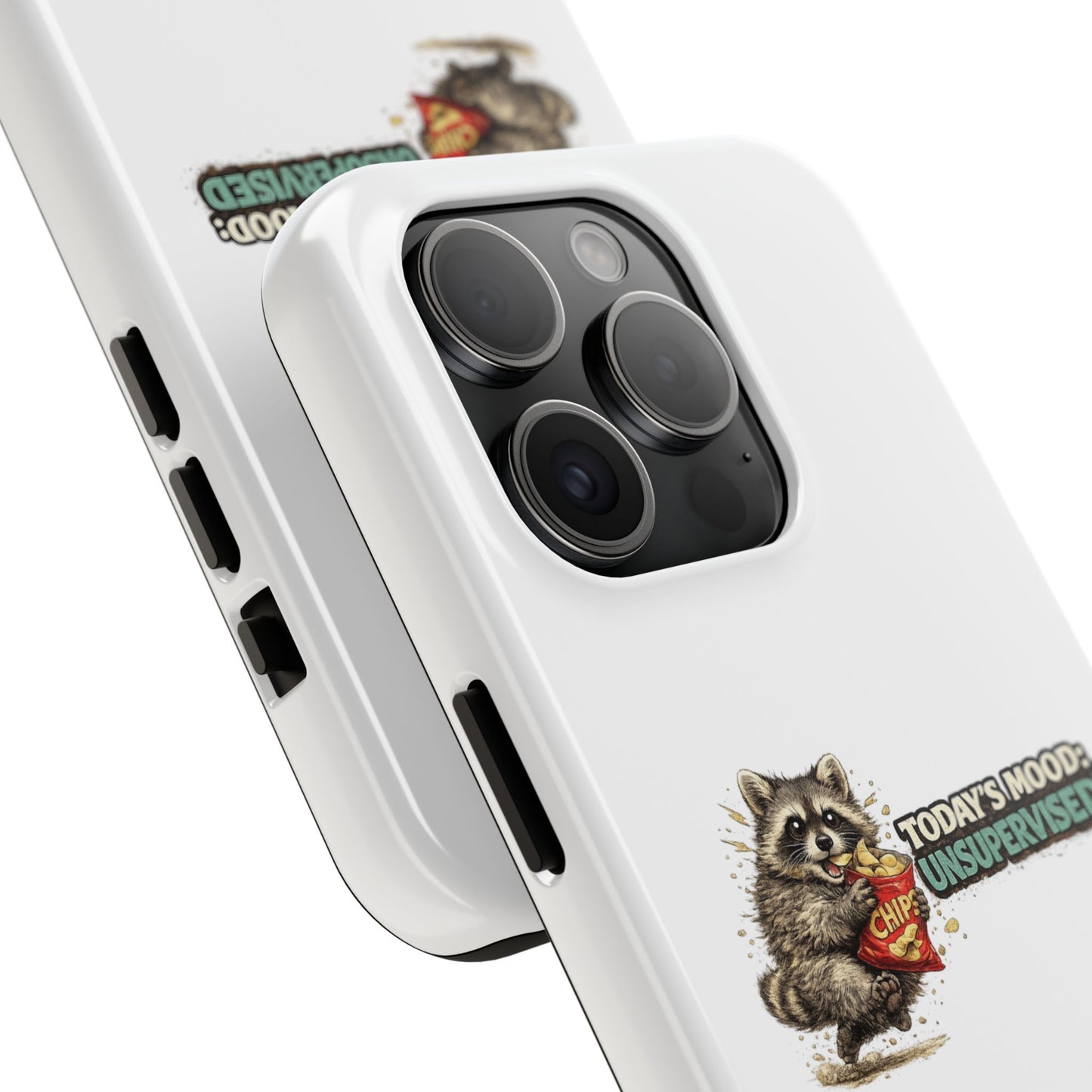 Today's Mood Raccoon Phone Case — Tough & Cute Protective Phone Cover