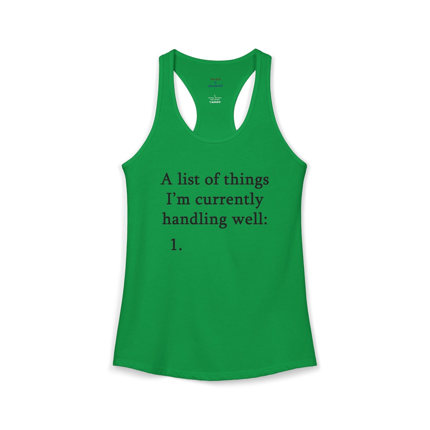 A List Racerback Tank