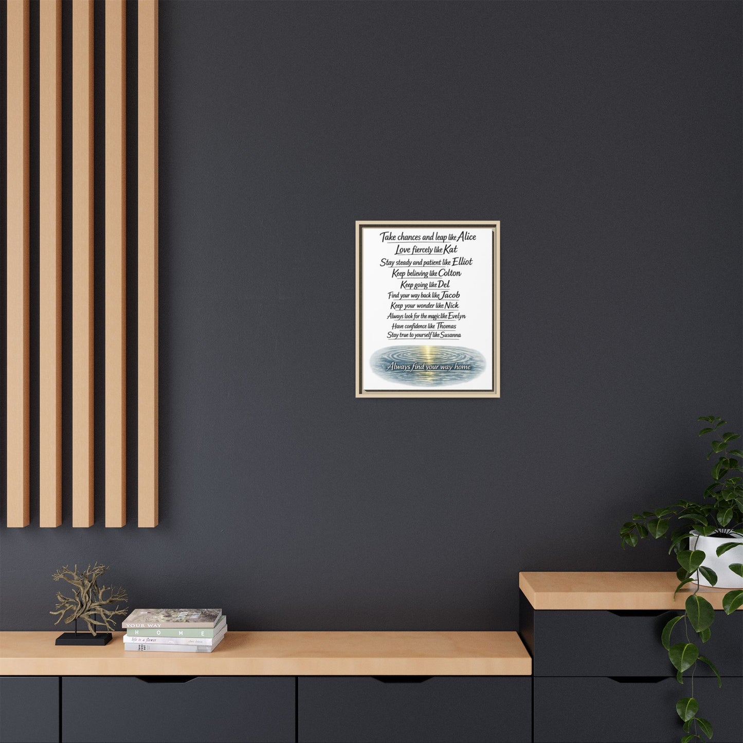 Find Your Way | Matte Canvas, Framed