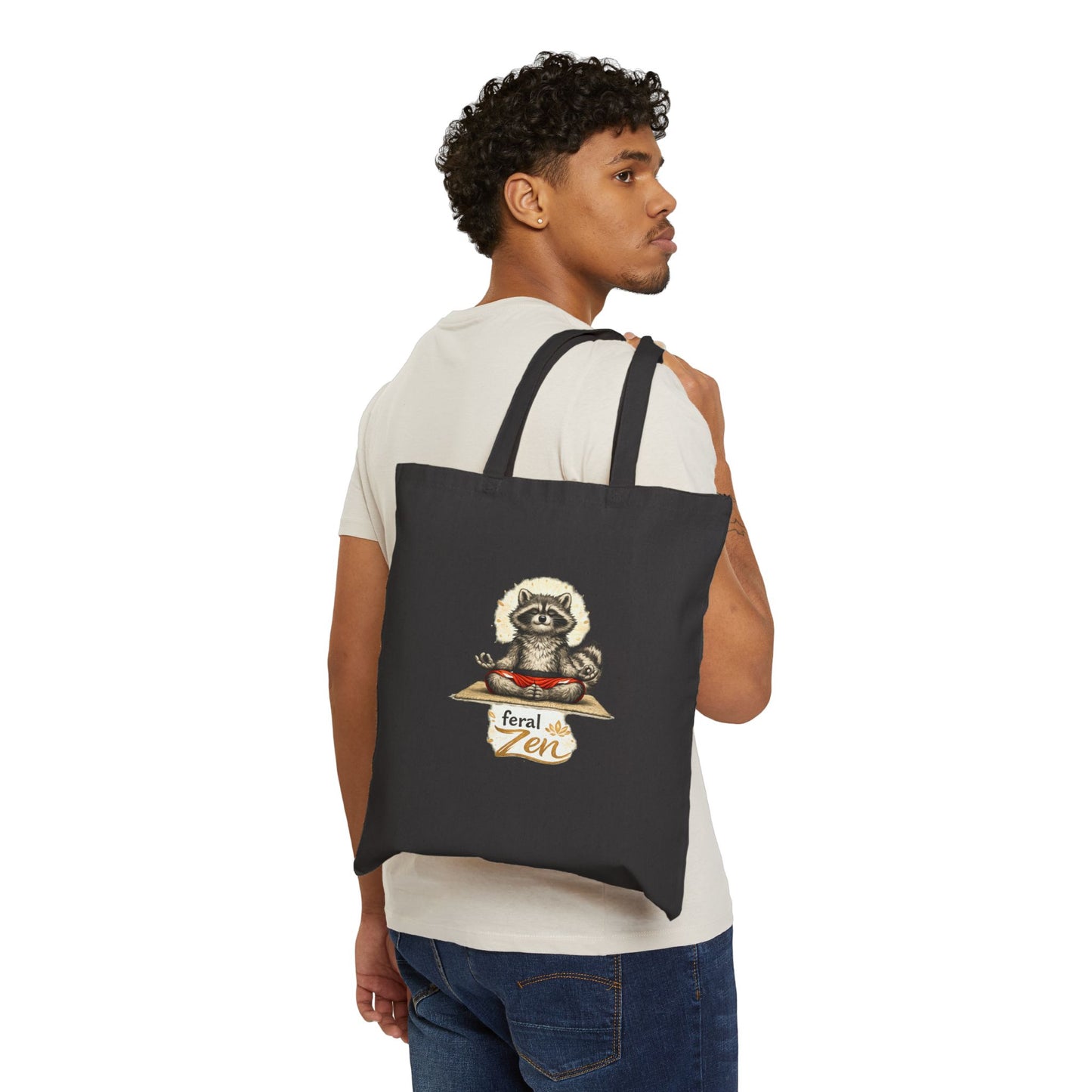 Feral Zen Canvas Tote Bag