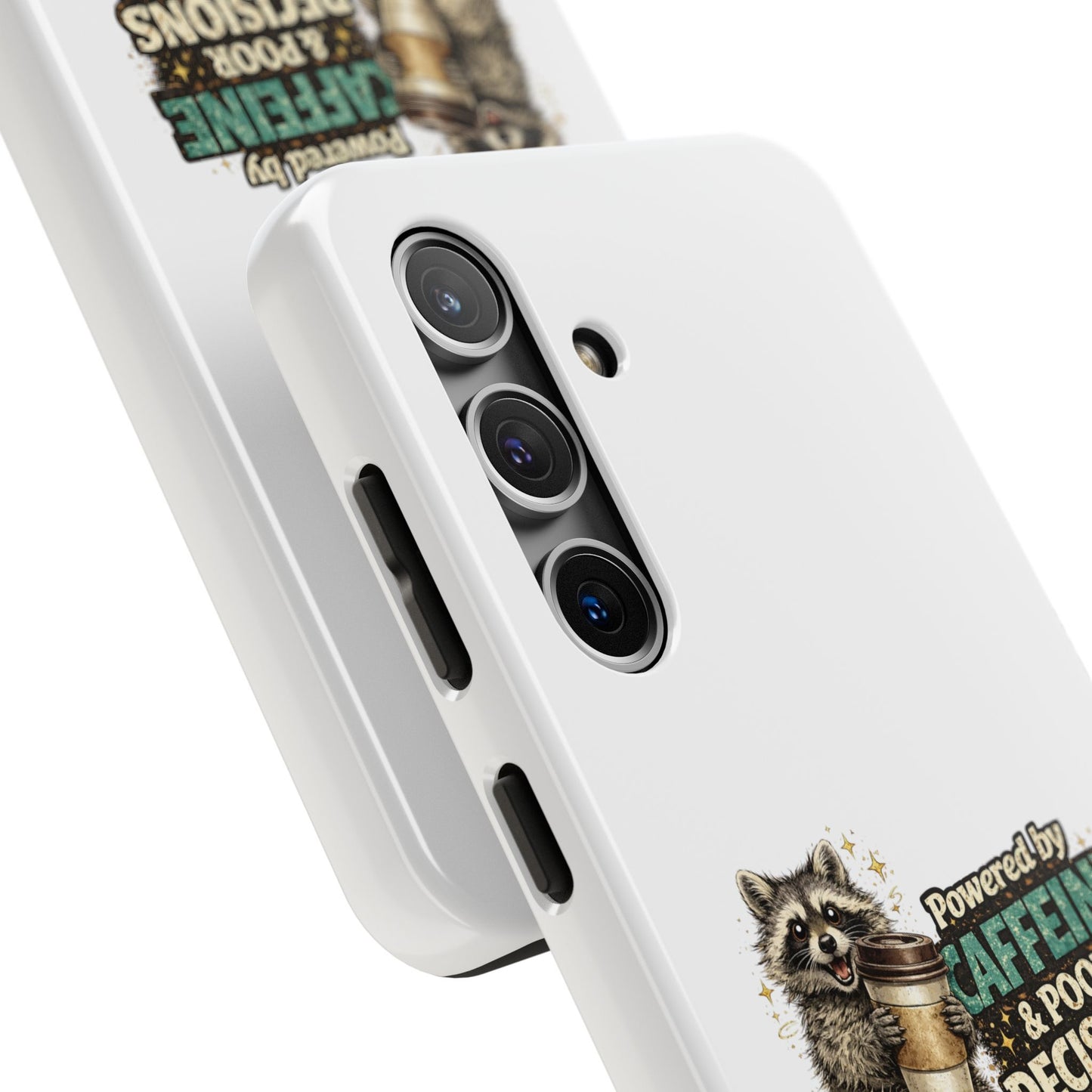 Poor Decisions Raccoon Phone Case — Tough & Cute Protective Phone Cover