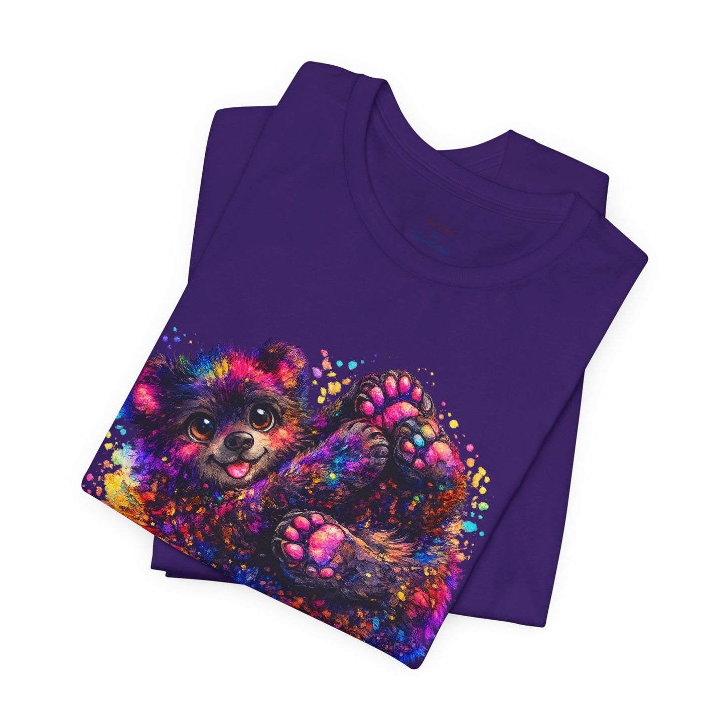 Watercolor Wildlife Bear Cub T-Shirt
