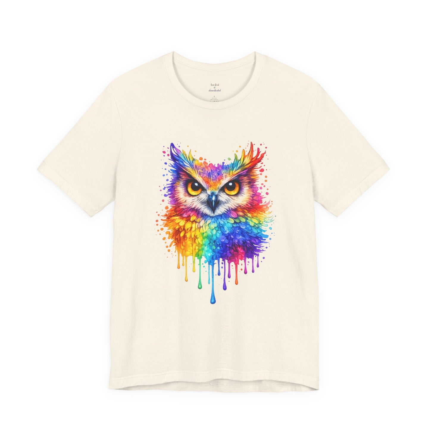 Watercolor Wildlife Owl T-Shirt