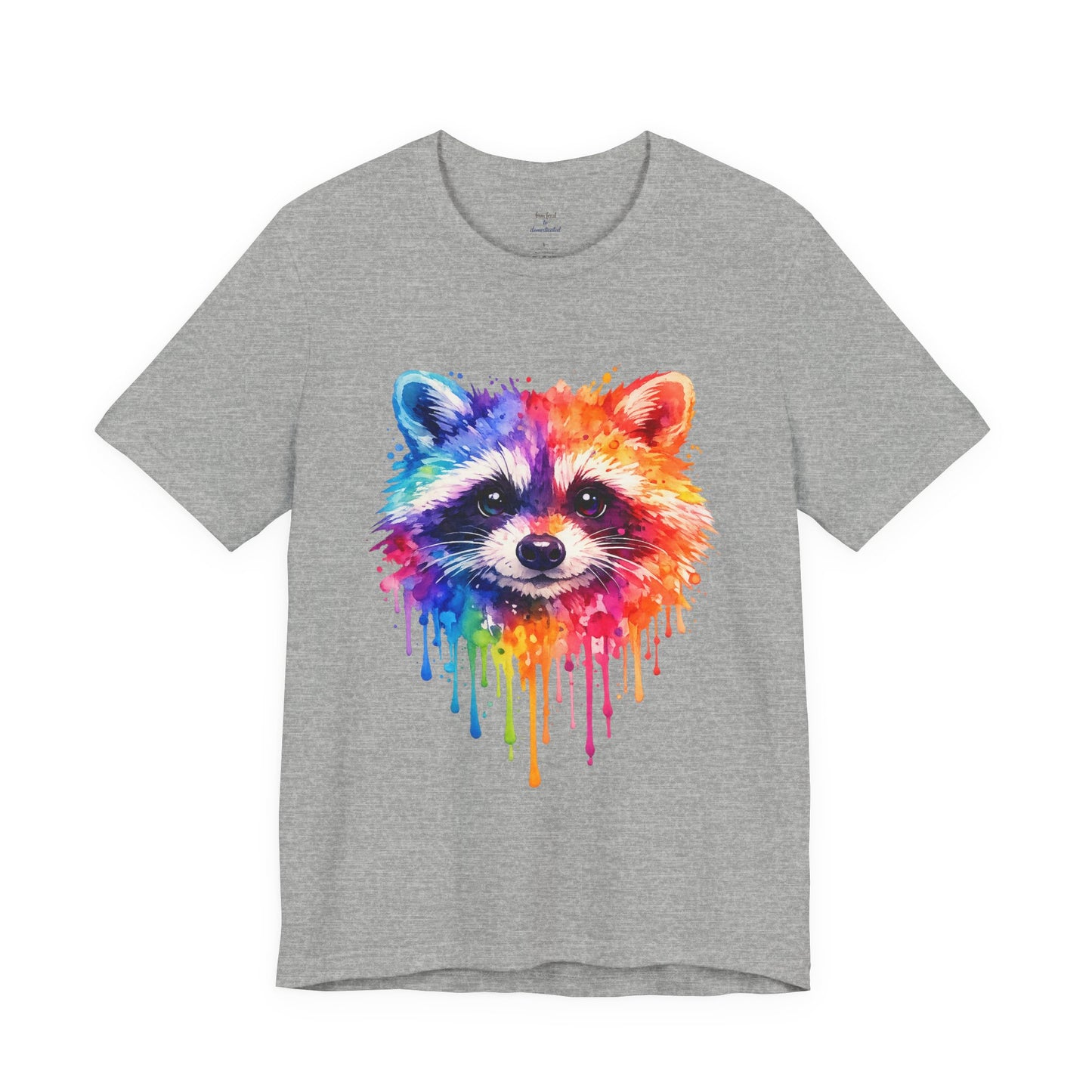 Watercolor Wildlife Raccoon T-Shirt