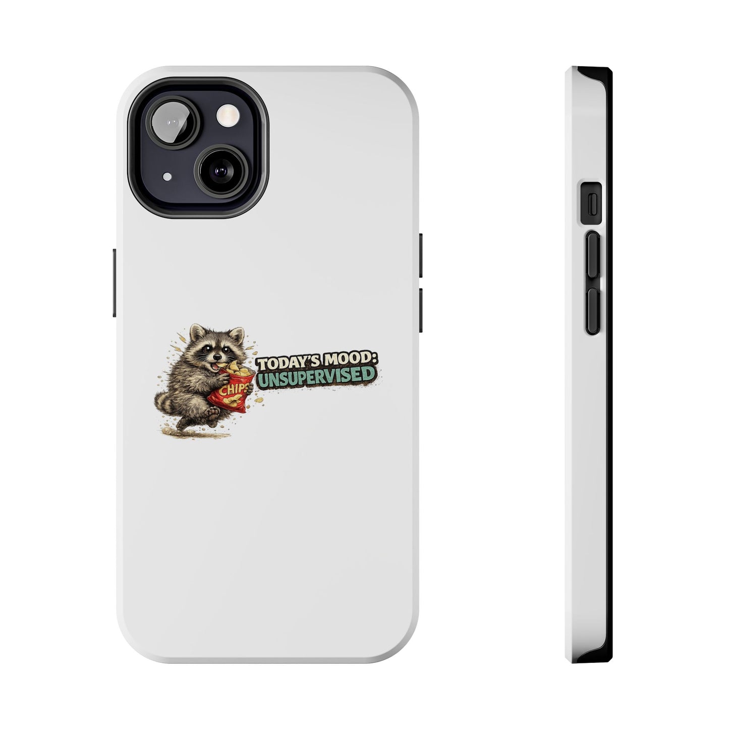 Today's Mood Raccoon Phone Case — Tough & Cute Protective Phone Cover