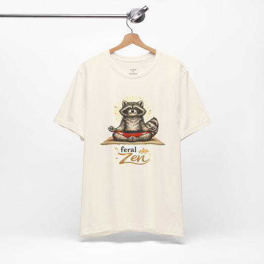 Feral Zen Raccoon T-shirt