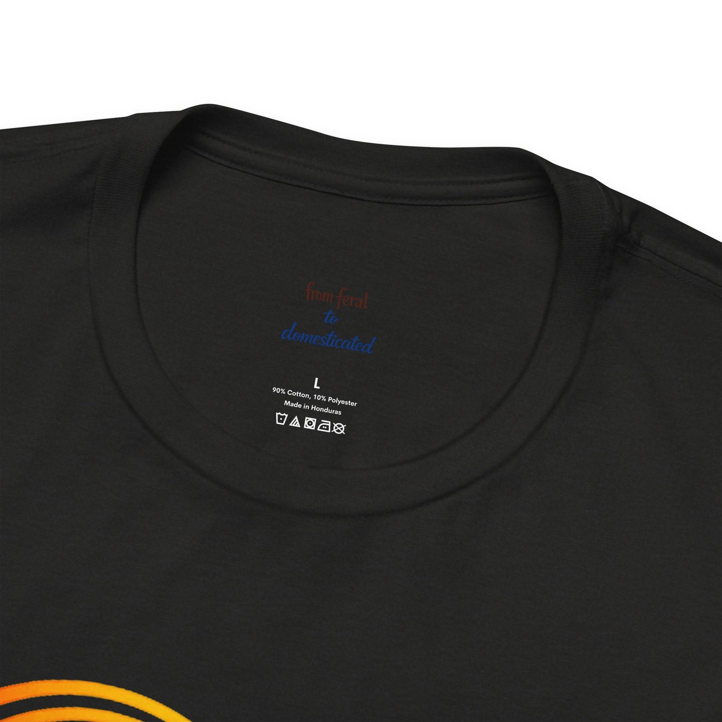 Heart/Paw Colorful Line-Work T-Shirt