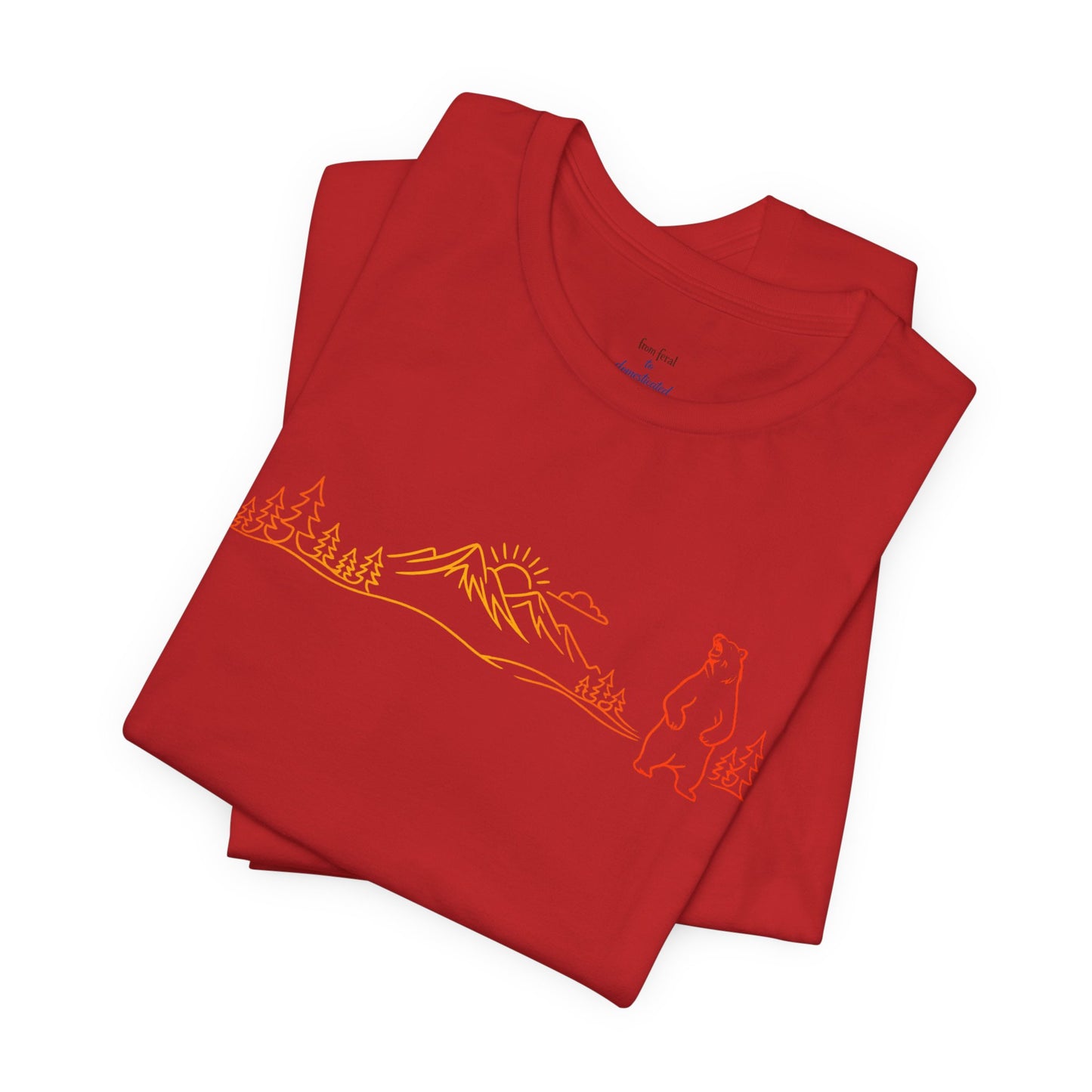 Standing Bear Mountain Scene Tee