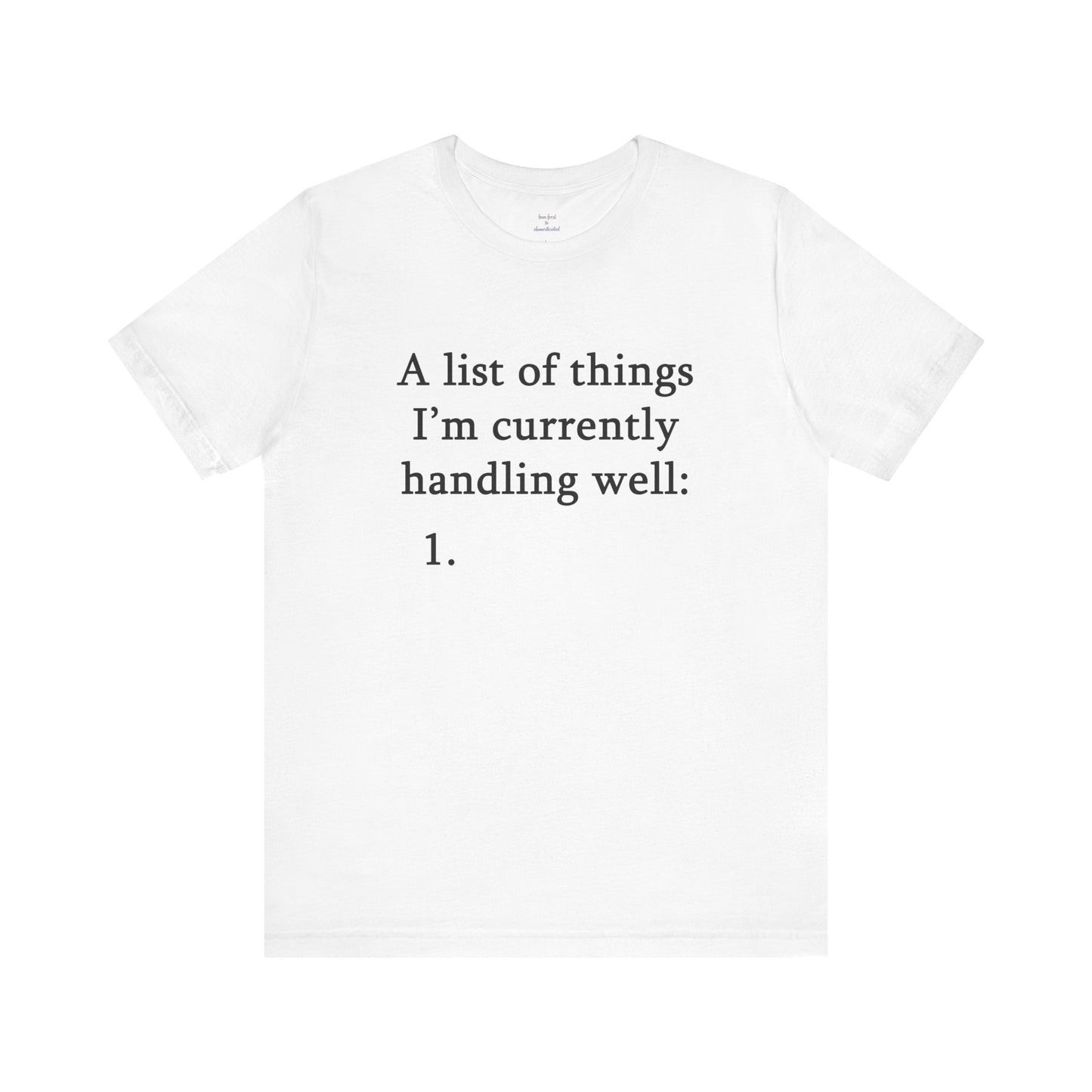 A List Tee