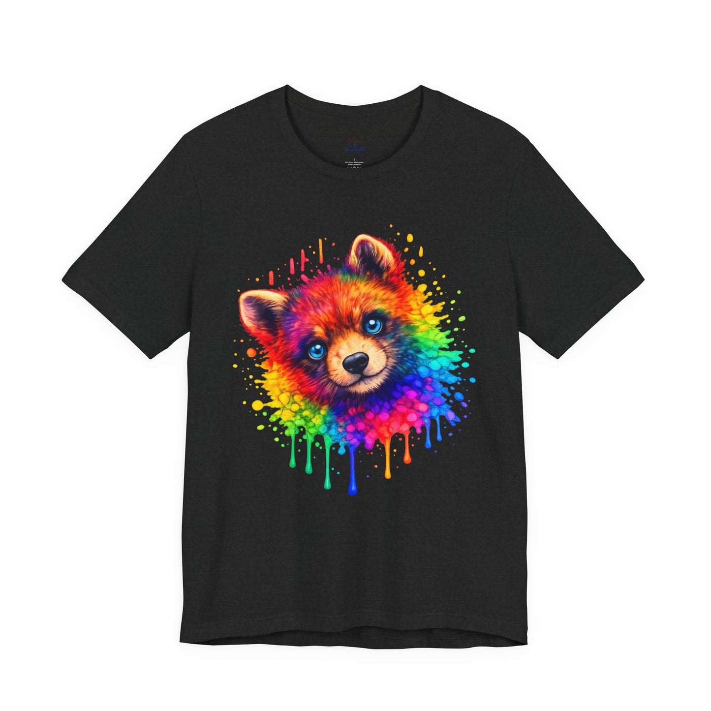 Watercolor Wildlife Bear Cub T-Shirt