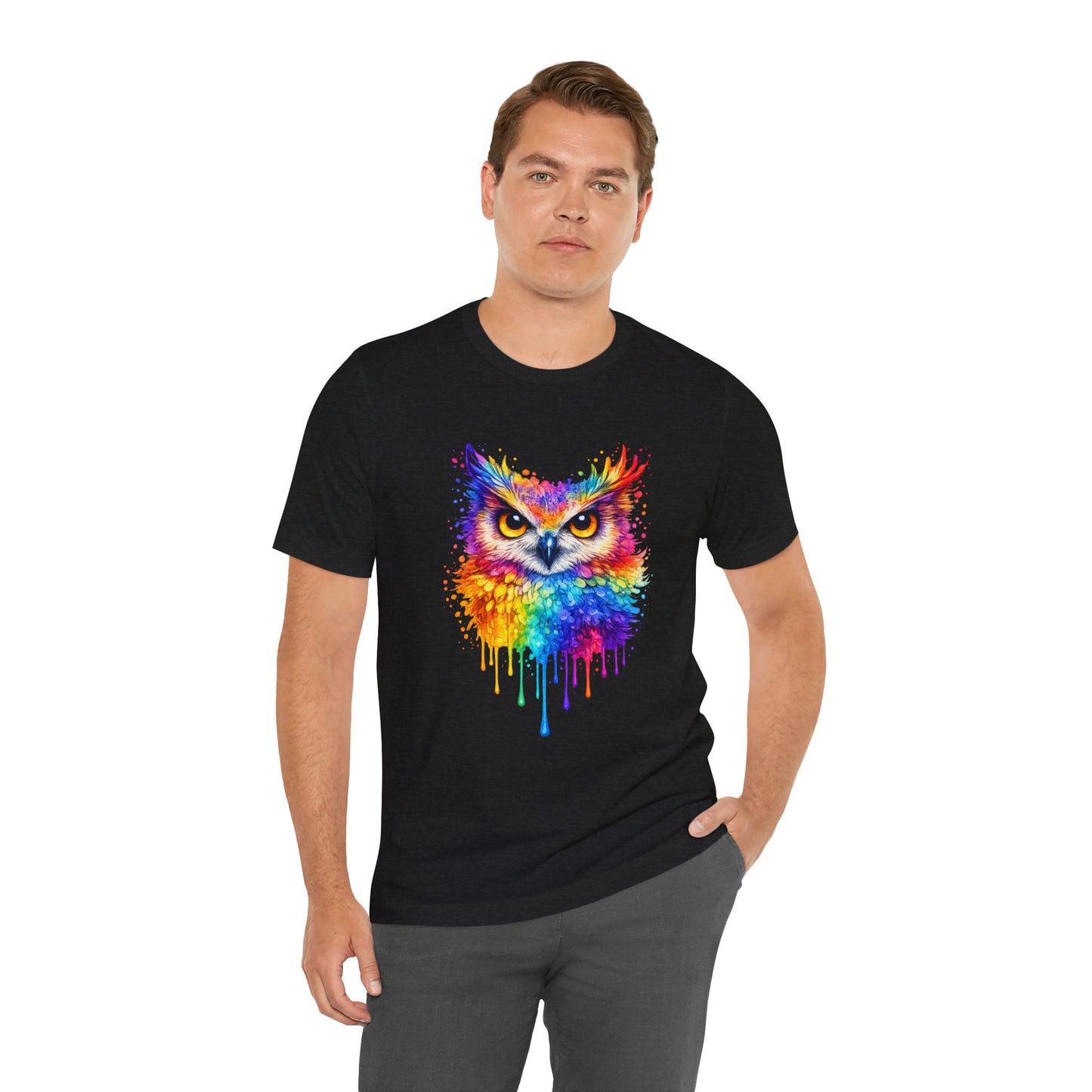 Watercolor Wildlife Owl T-Shirt