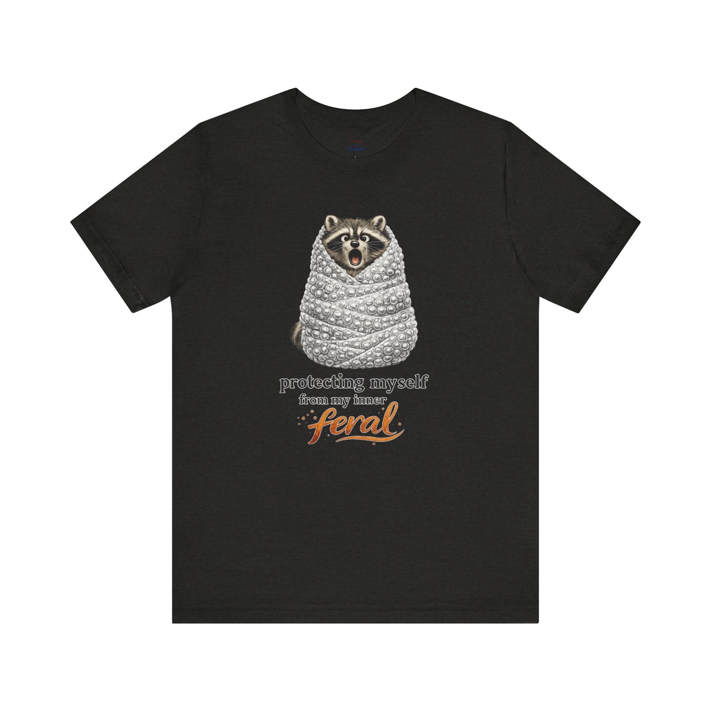 Bubble Wrapped Raccoon T-shirt