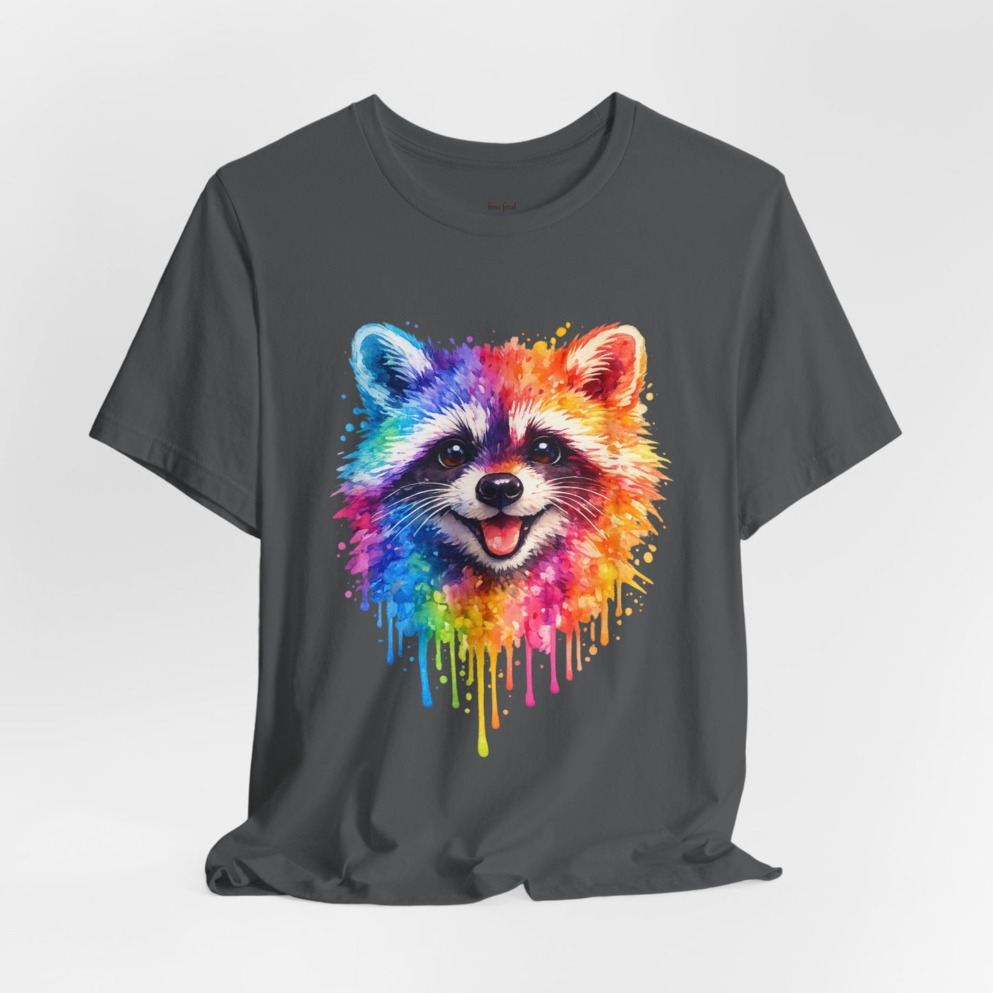 Watercolor Wildlife Raccoon T-Shirt